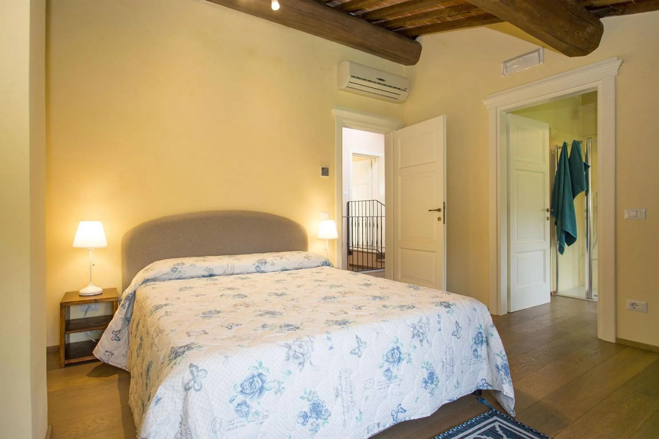 Bedroom, Bed in Santo Stefano 10 by Salogi Villas