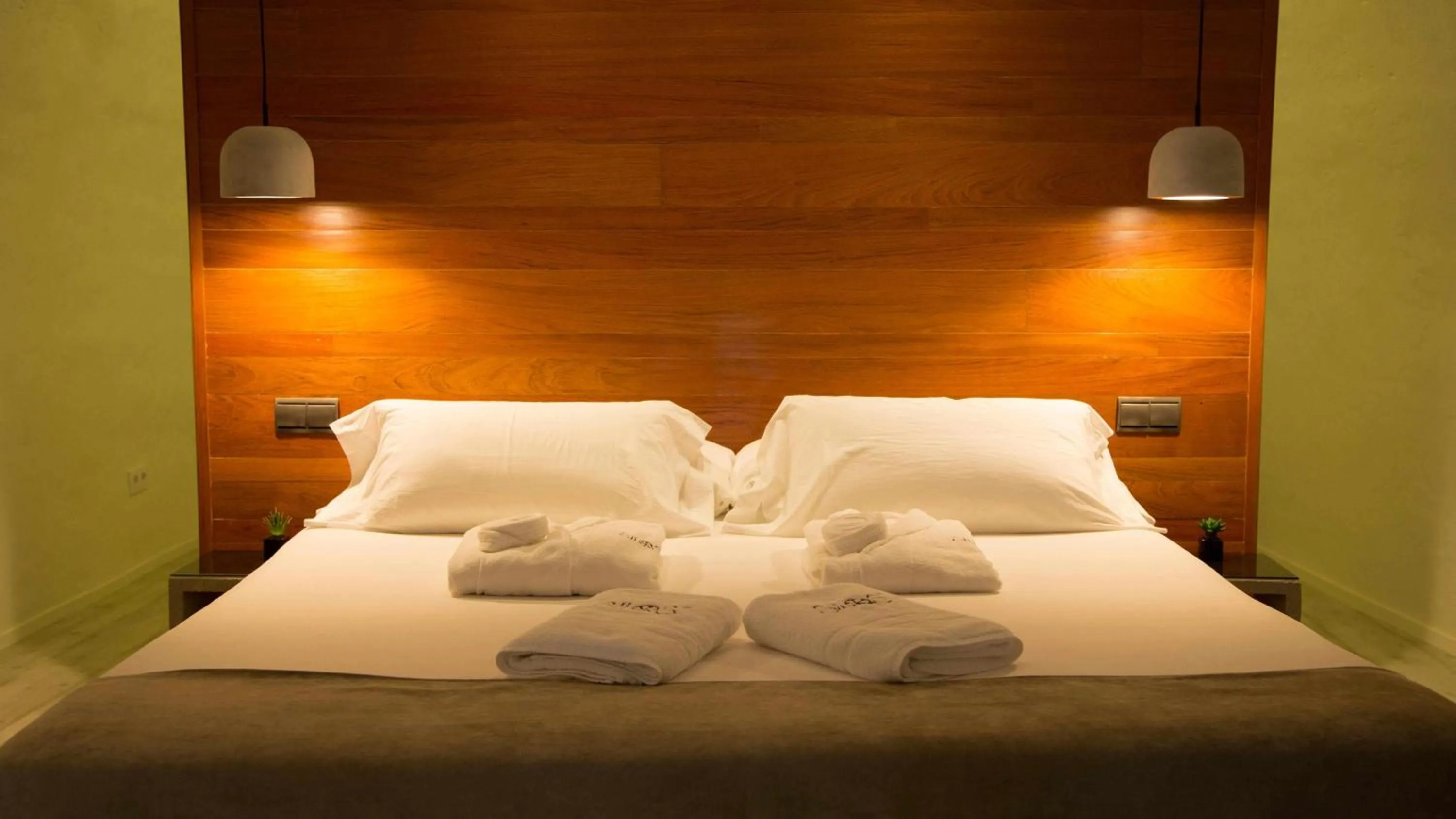 Bed in Silos19 Suites