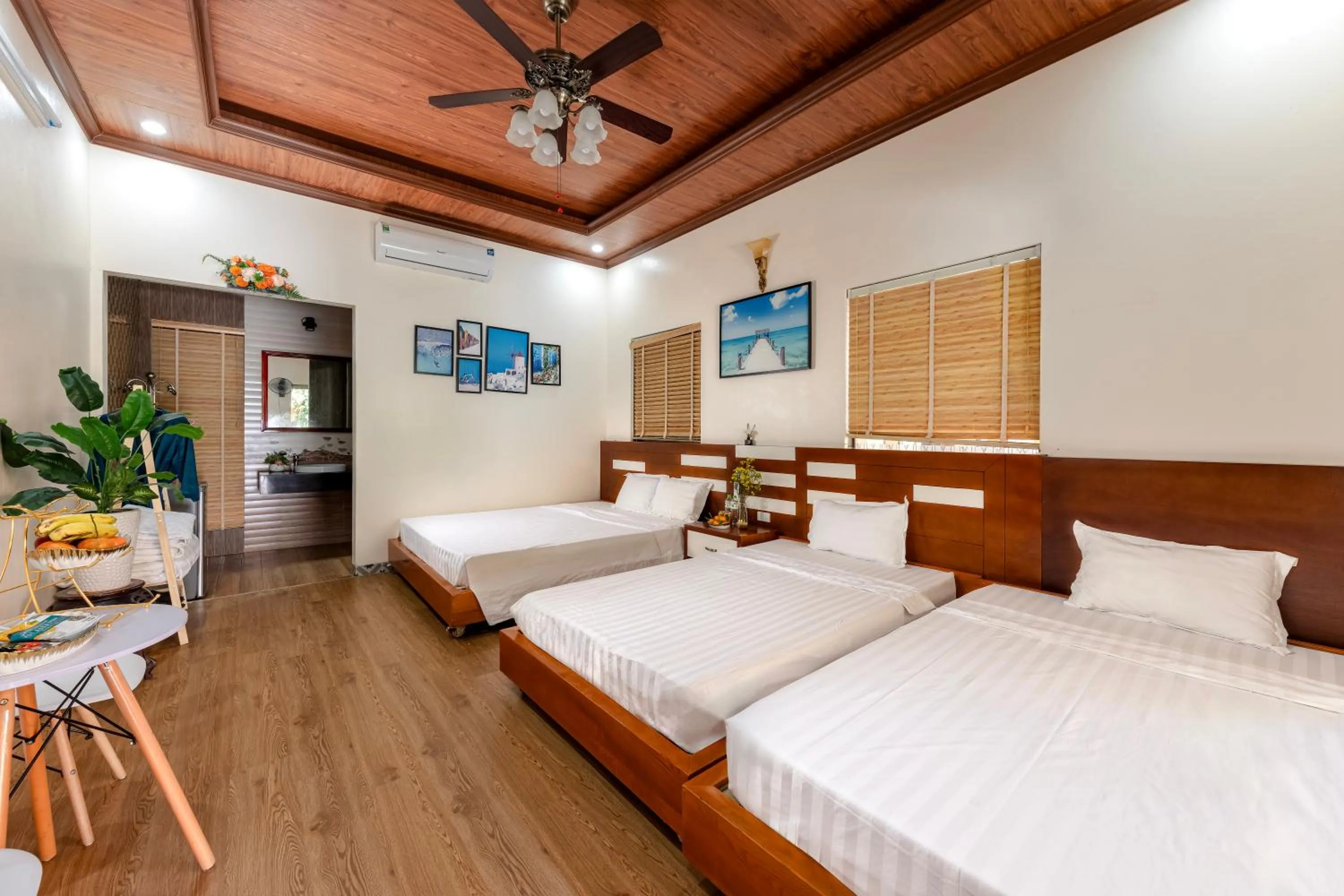 Bed in Tam Coc Friends Bungalow Ninh Bình