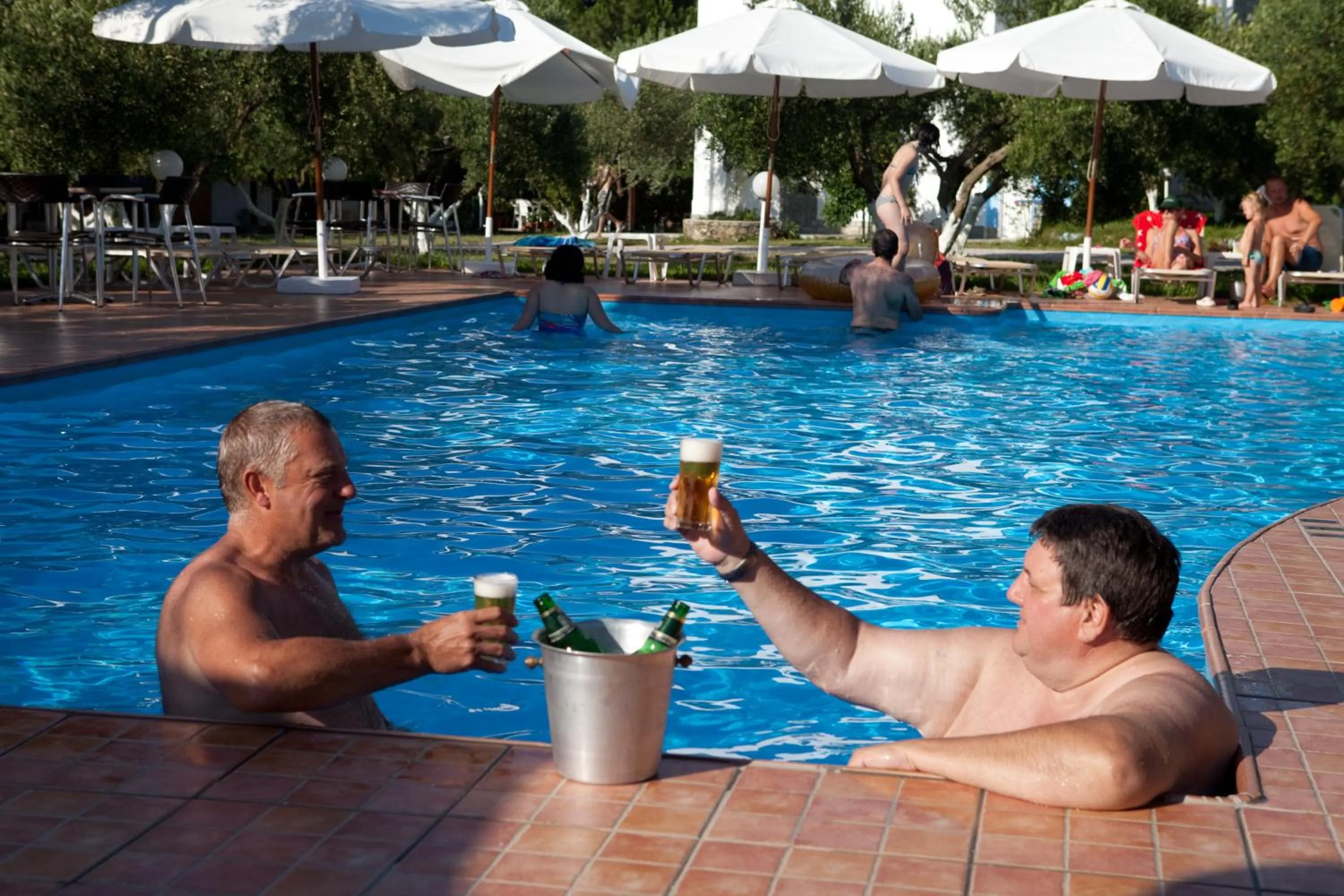 Swimming pool in Haus Risos Next Generation