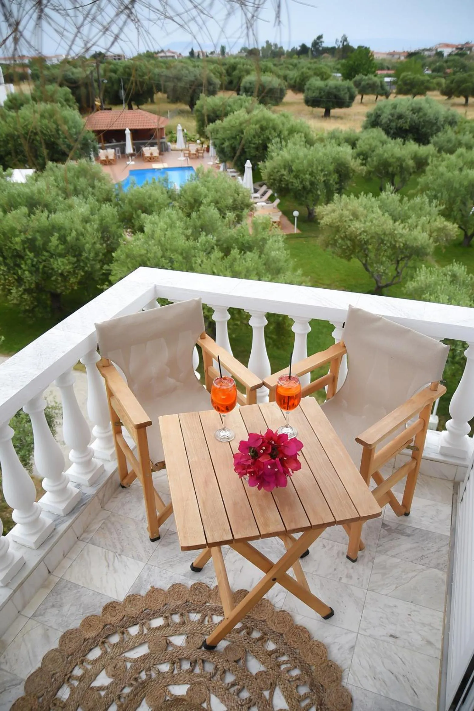 Balcony/Terrace in Haus Risos Next Generation