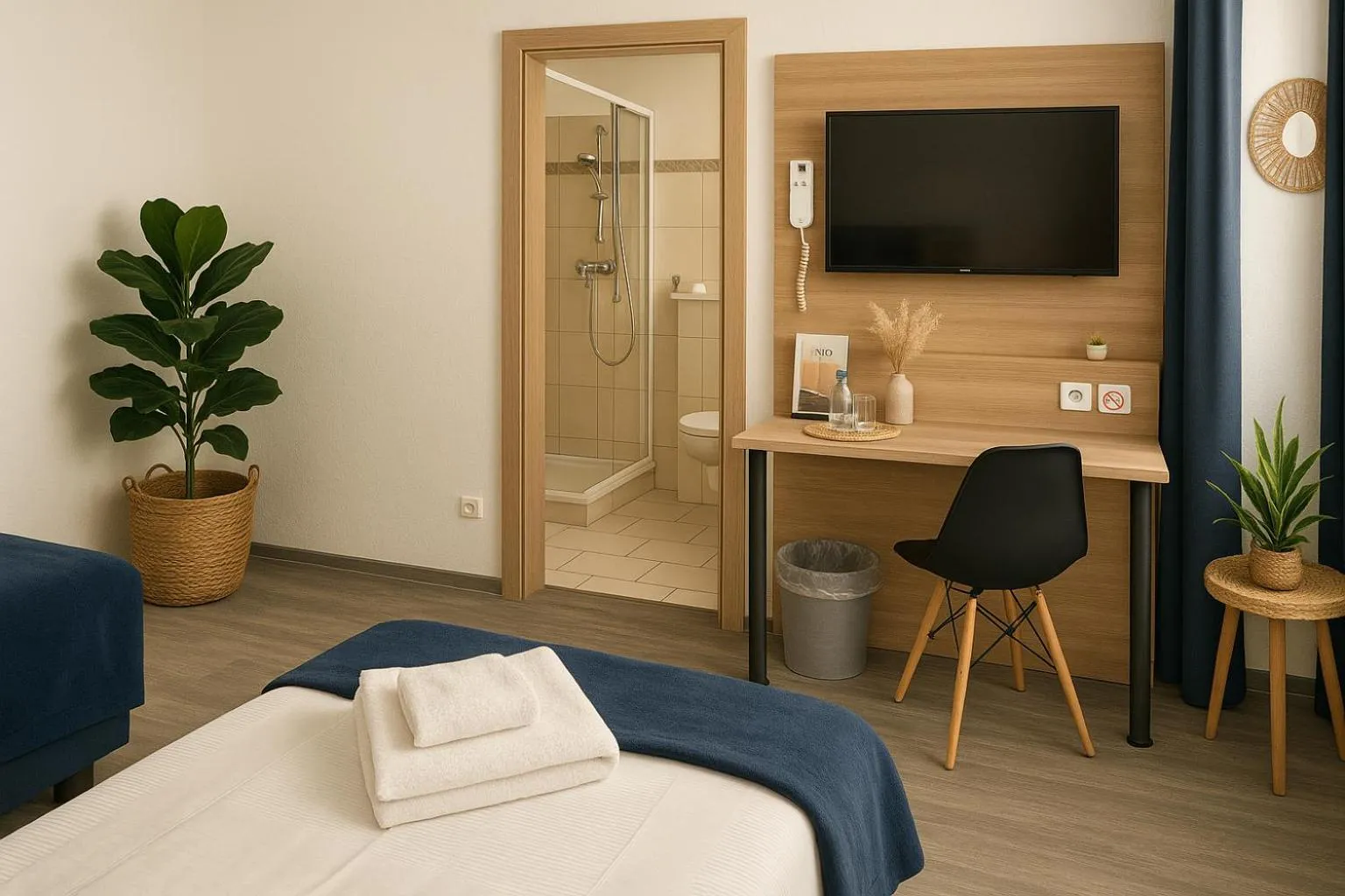 Bed in Sunny Hotel Straubing