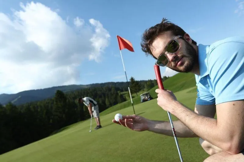 Golfcourse in Hotel Due Spade