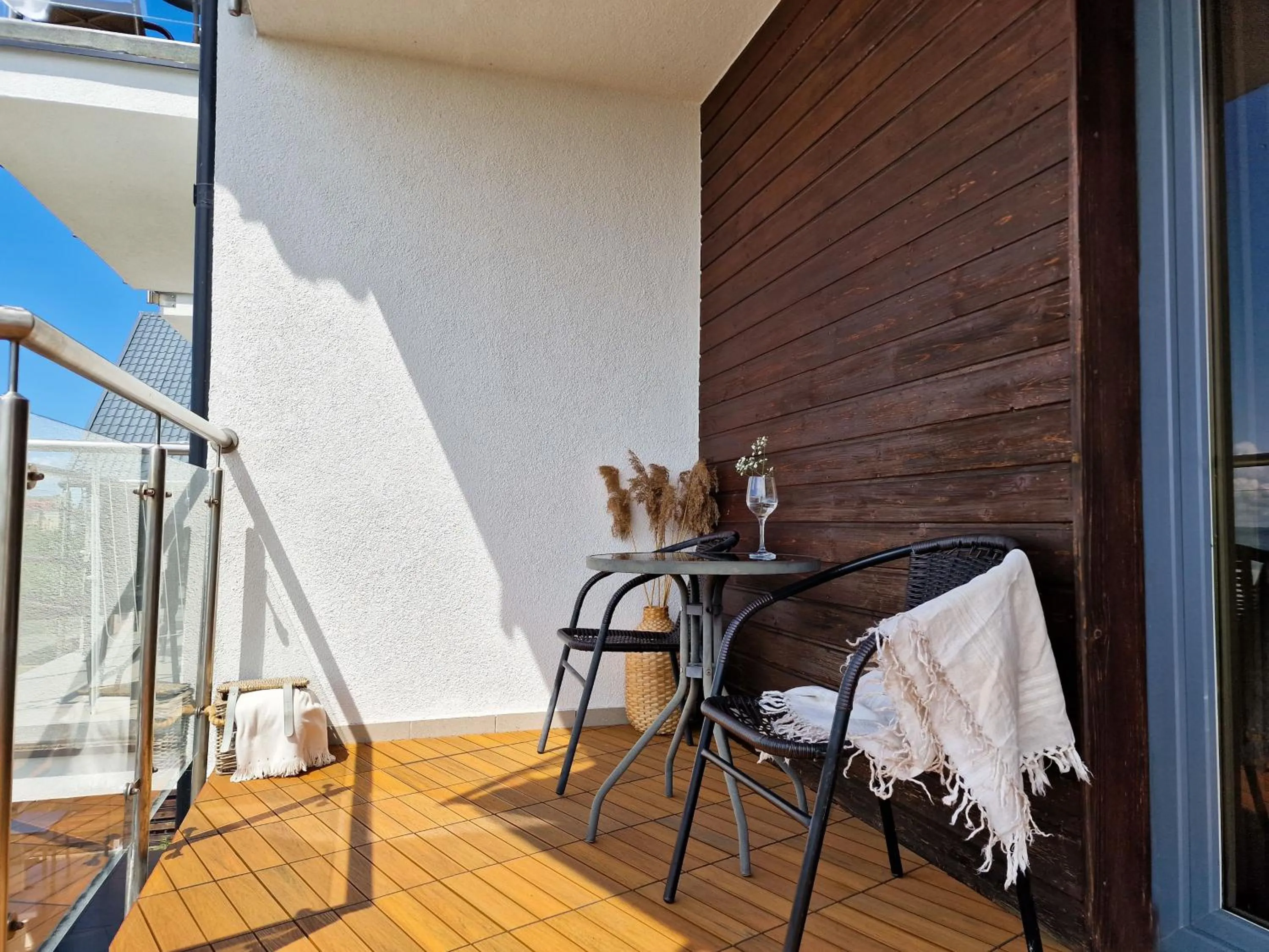 Balcony/Terrace in Hotel 77 Restauracja Spa