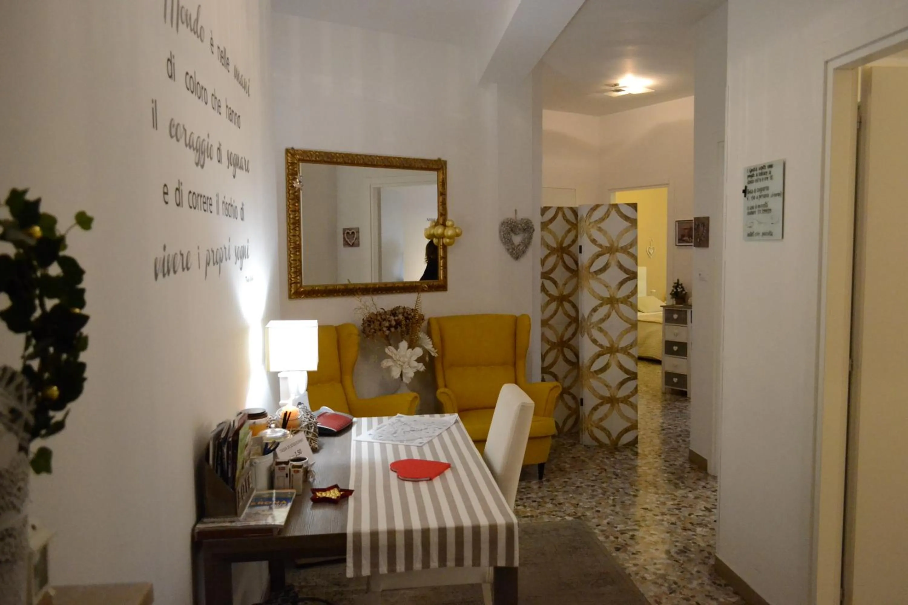 Lobby or reception in Casa Isabella