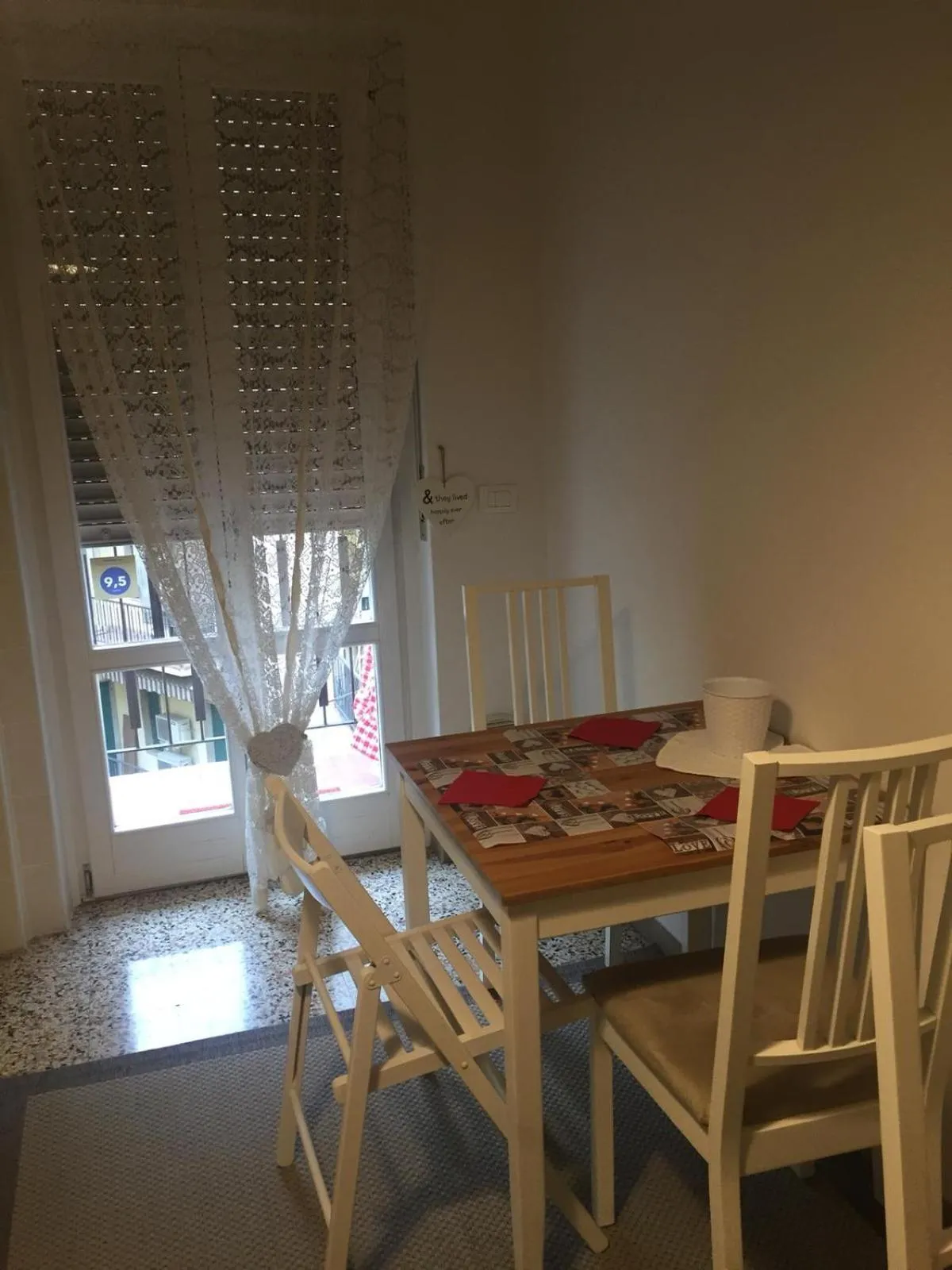 Dining area in Casa Isabella