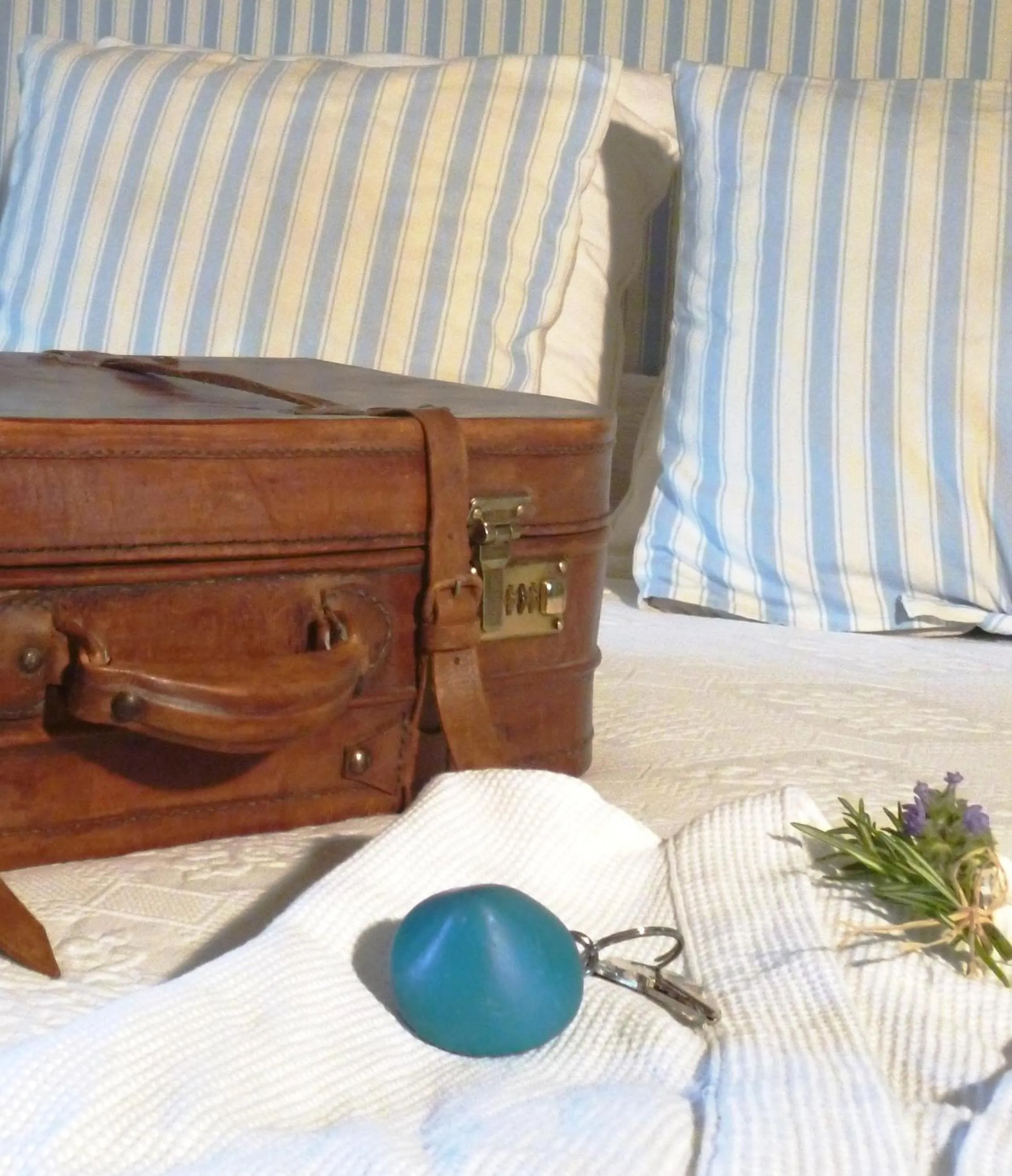 Bed in Les Vinyes Alojamiento Rural Boutique & SPA