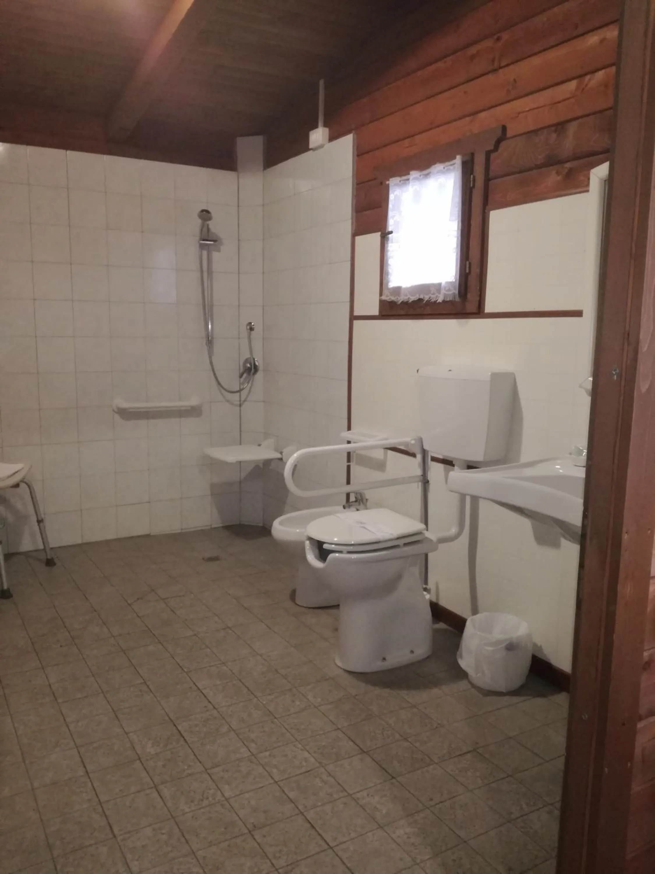 Shower in Campeggio Italia