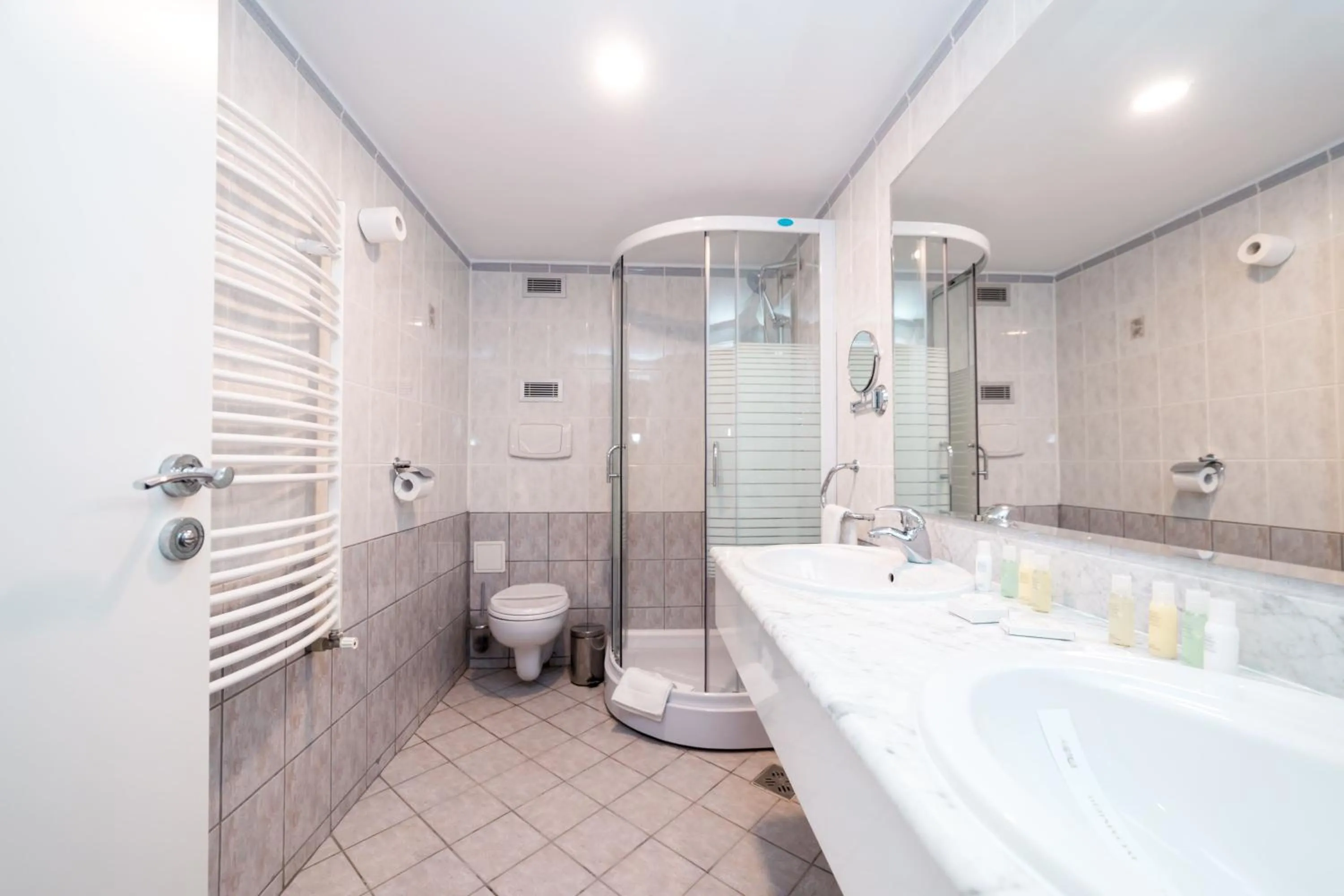 Bathroom in Bavaria Blu Hotel and Conference Centre