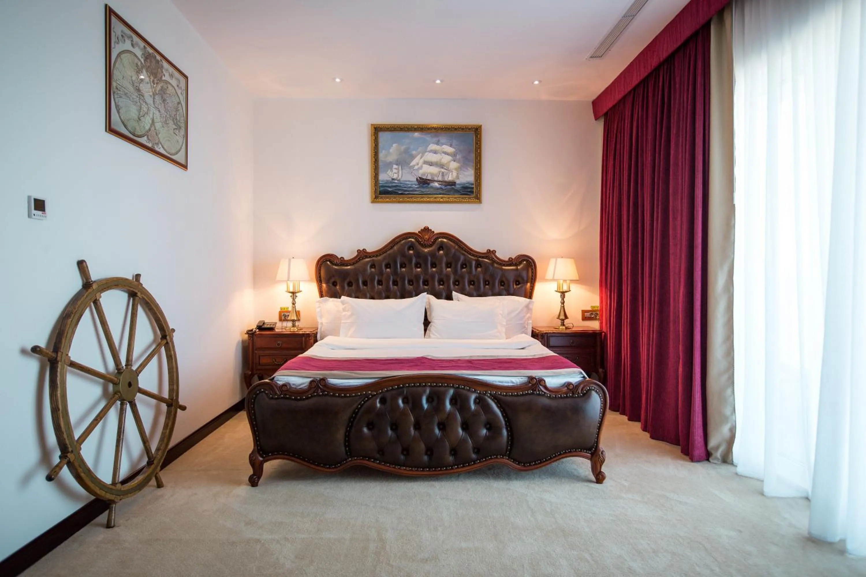 Decorative detail, Bed in Bavaria Blu Hotel and Conference Centre