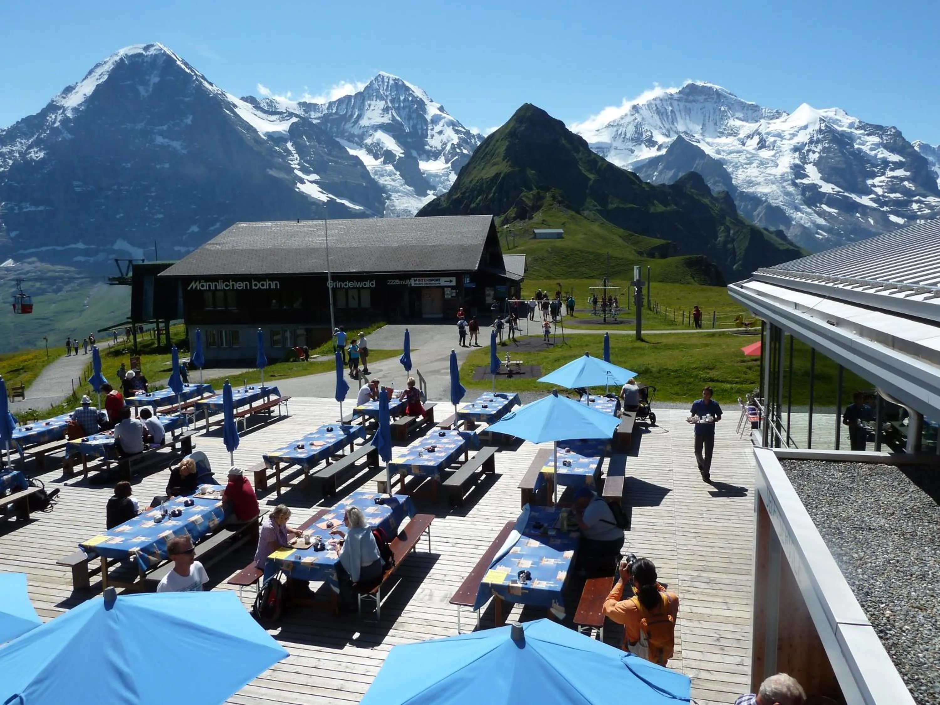 Balcony/Terrace in Berghaus Männlichen
