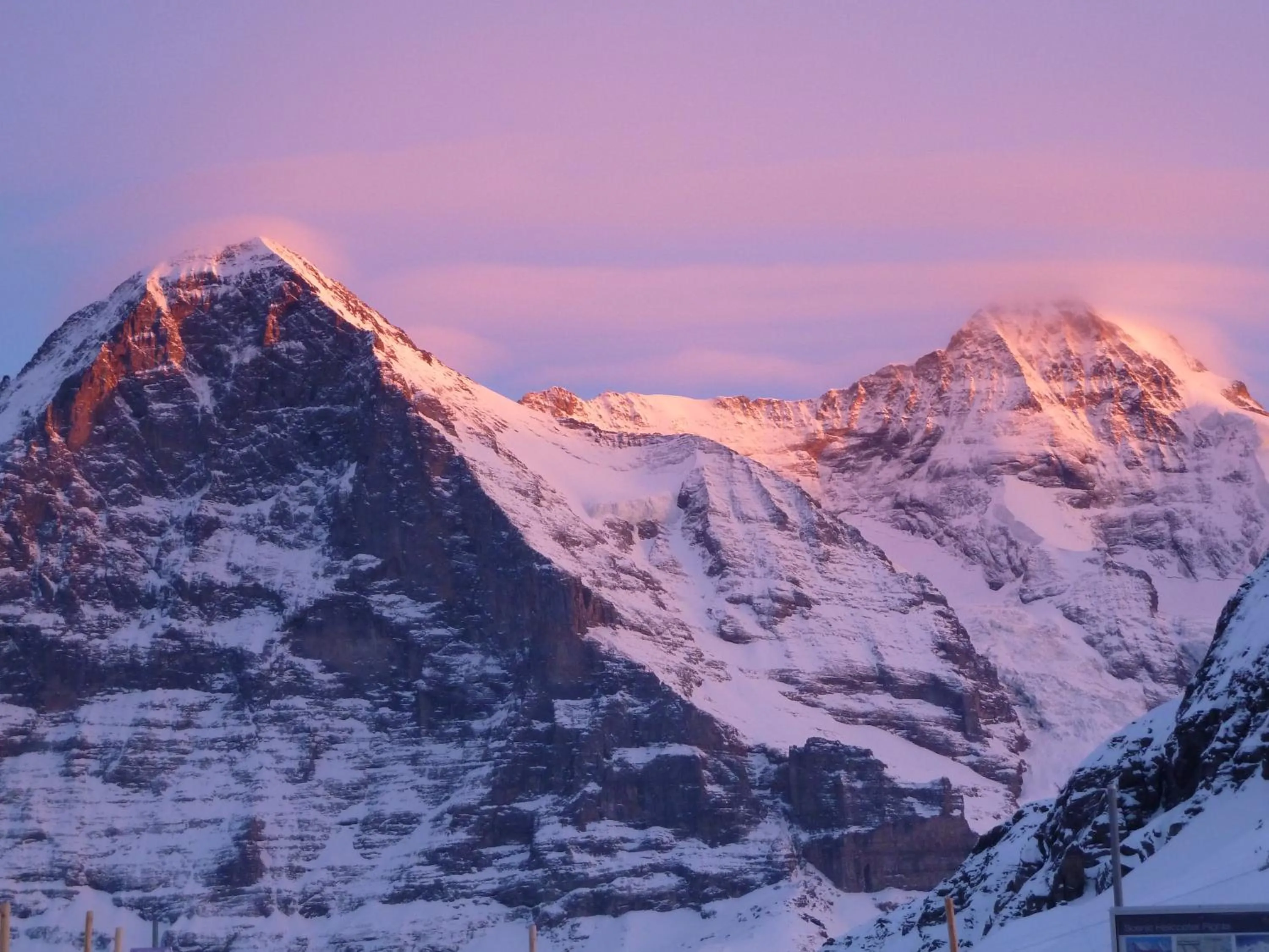 View (from property/room) in Berghaus Männlichen