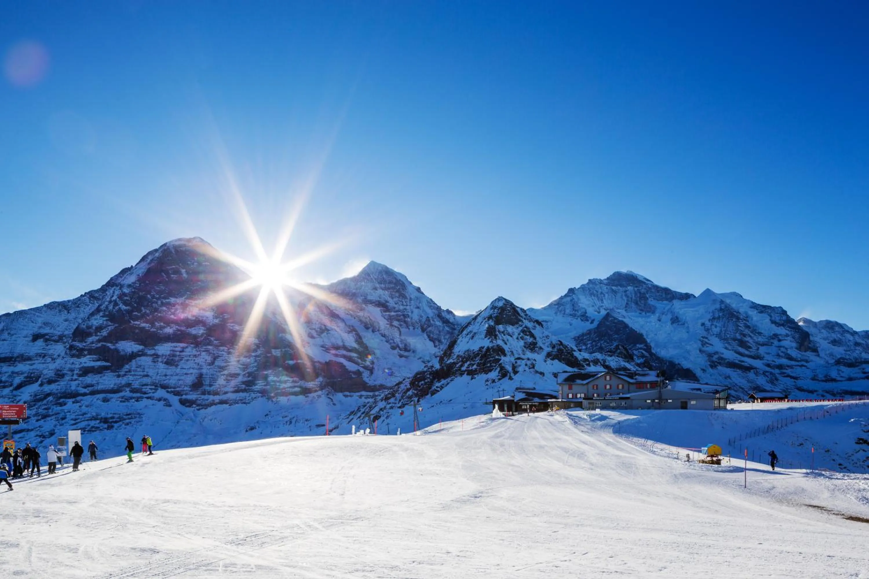Natural landscape in Berghaus Männlichen