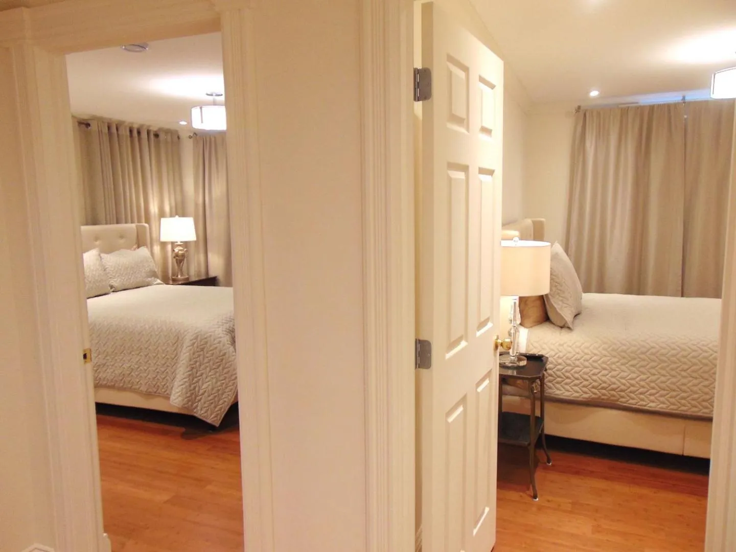 Bed in Water Street Condos