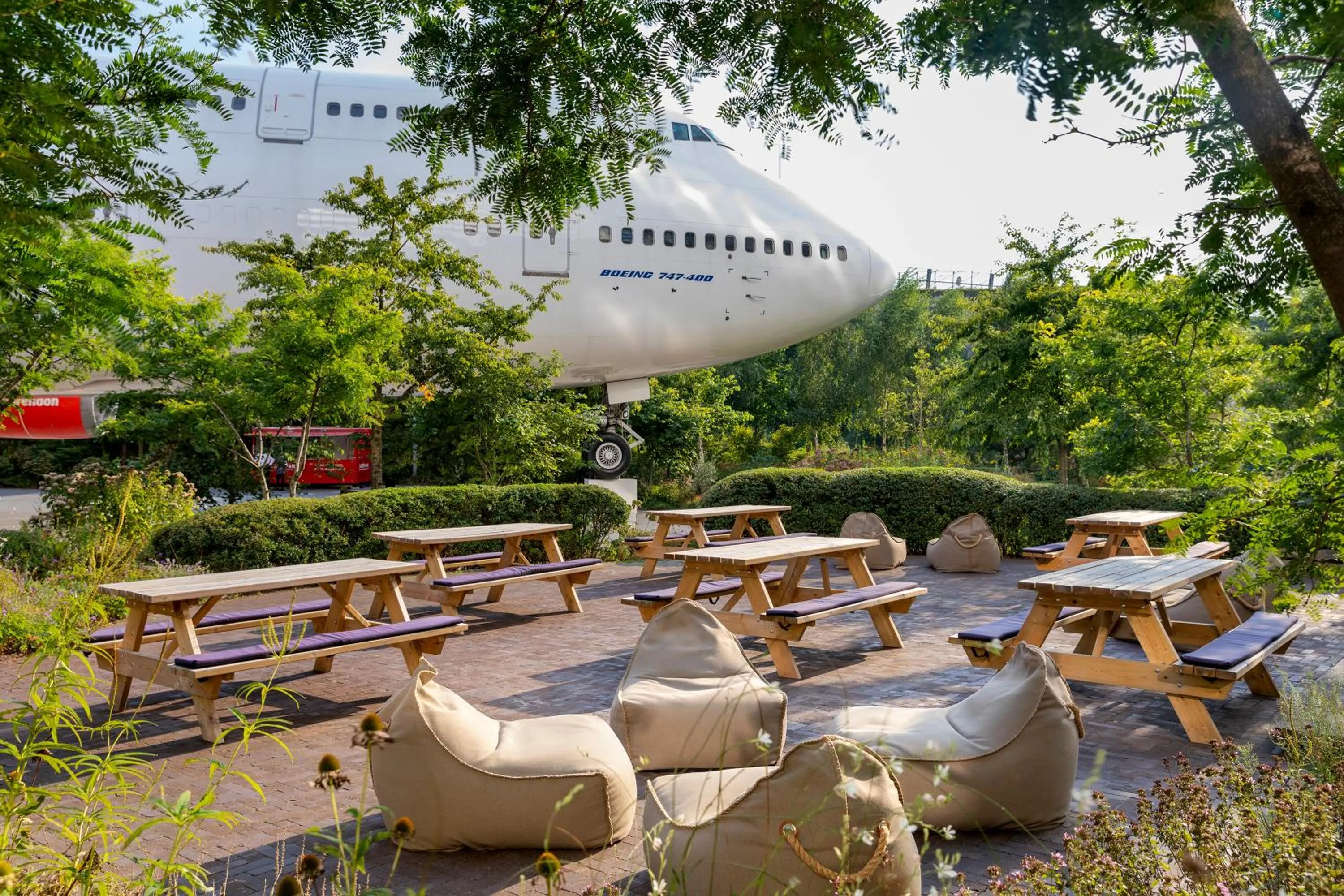 Garden in Corendon Urban Amsterdam Schiphol Airport Hotel
