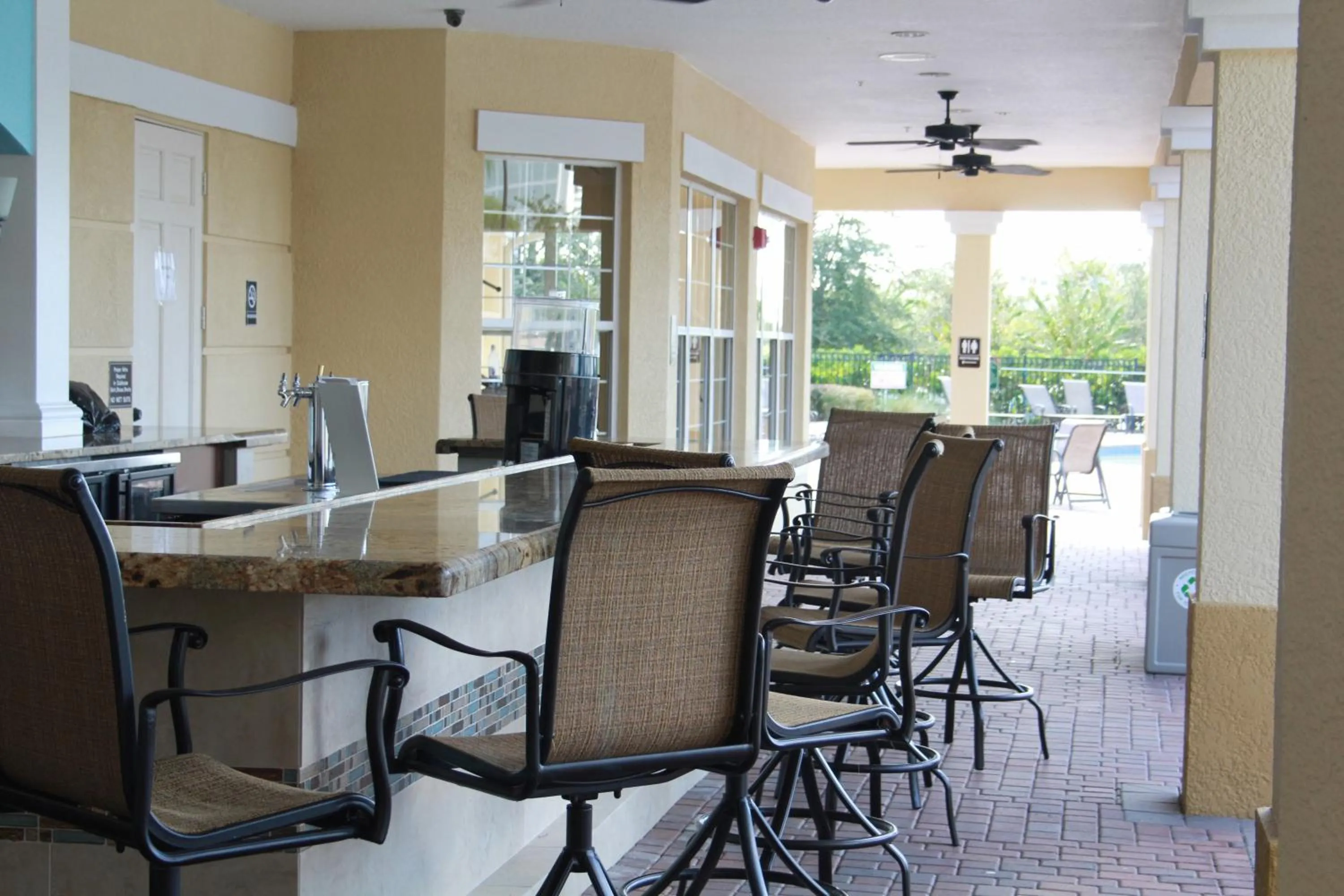 Patio in Vista Cay Inn