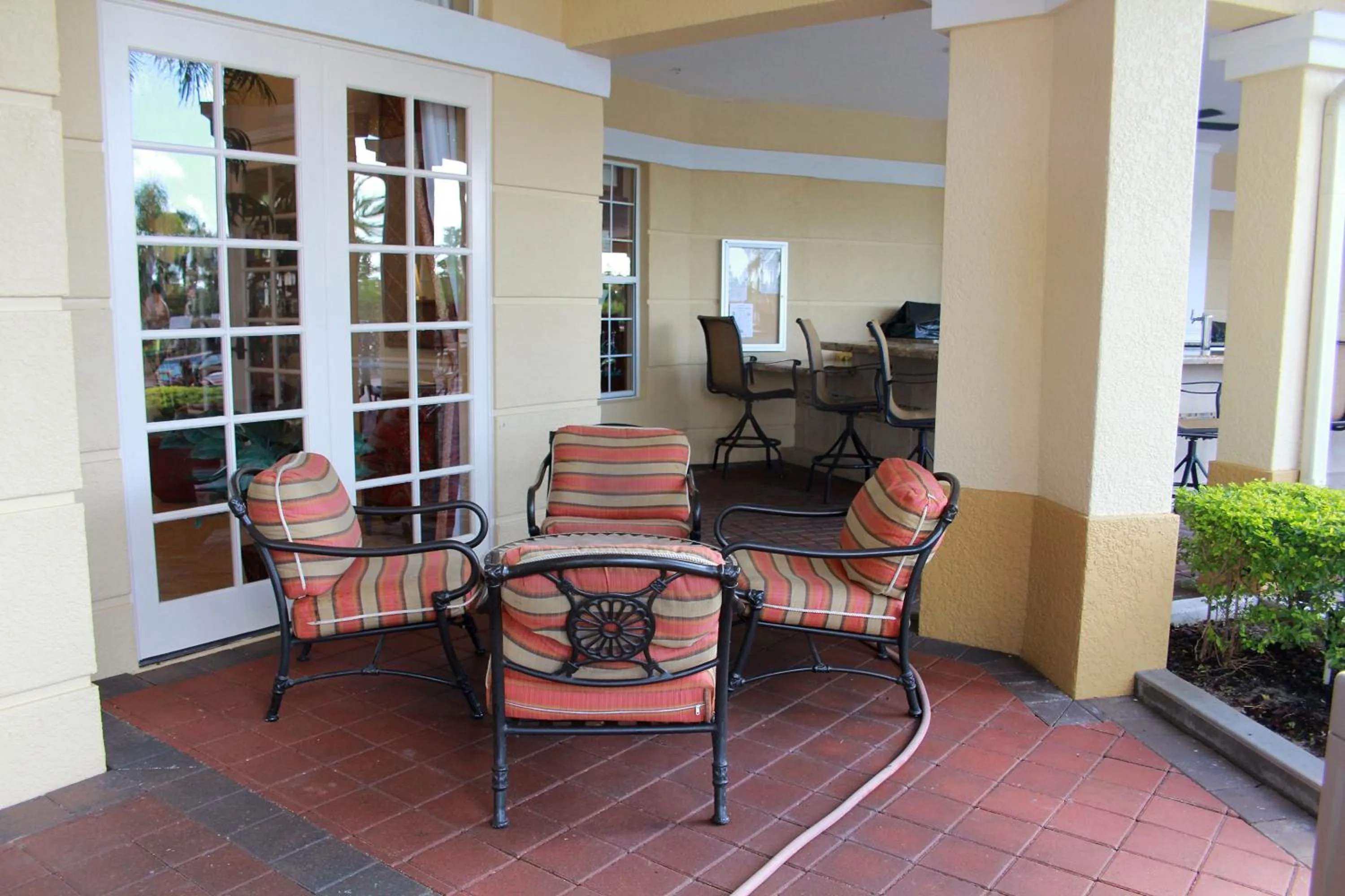 Patio in Vista Cay Inn