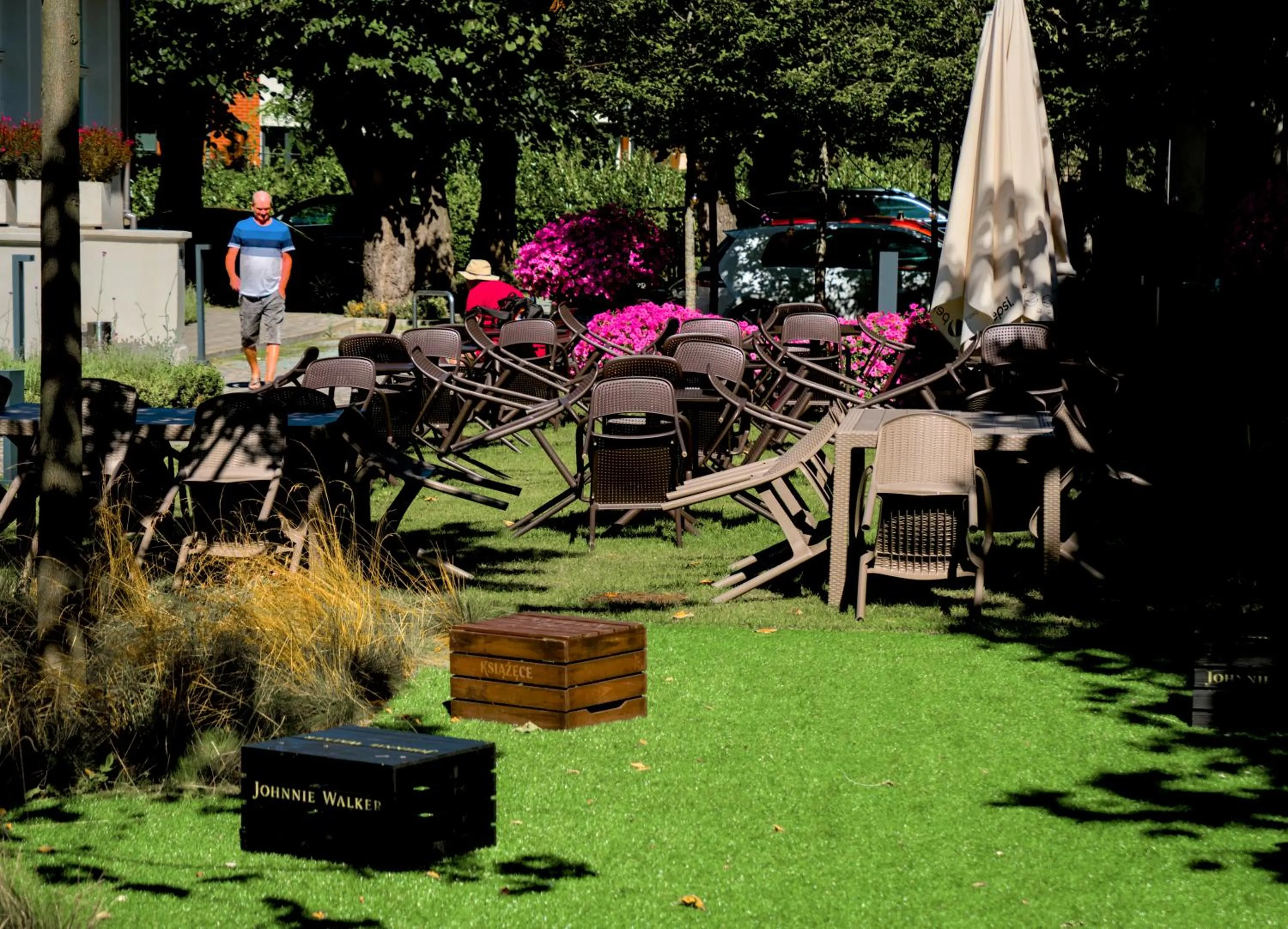 Garden in Hotel Eureka