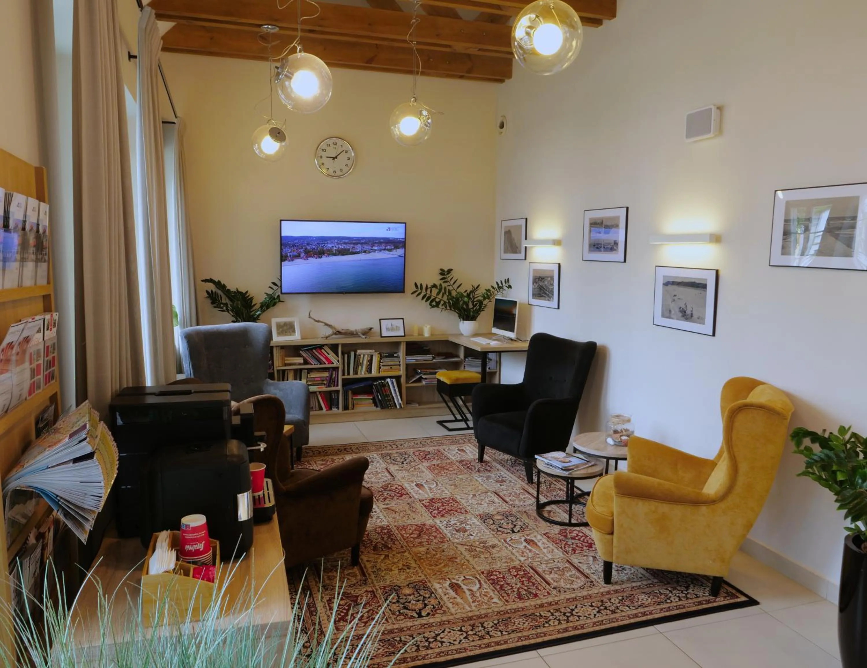 Lobby or reception in Hotel Eureka