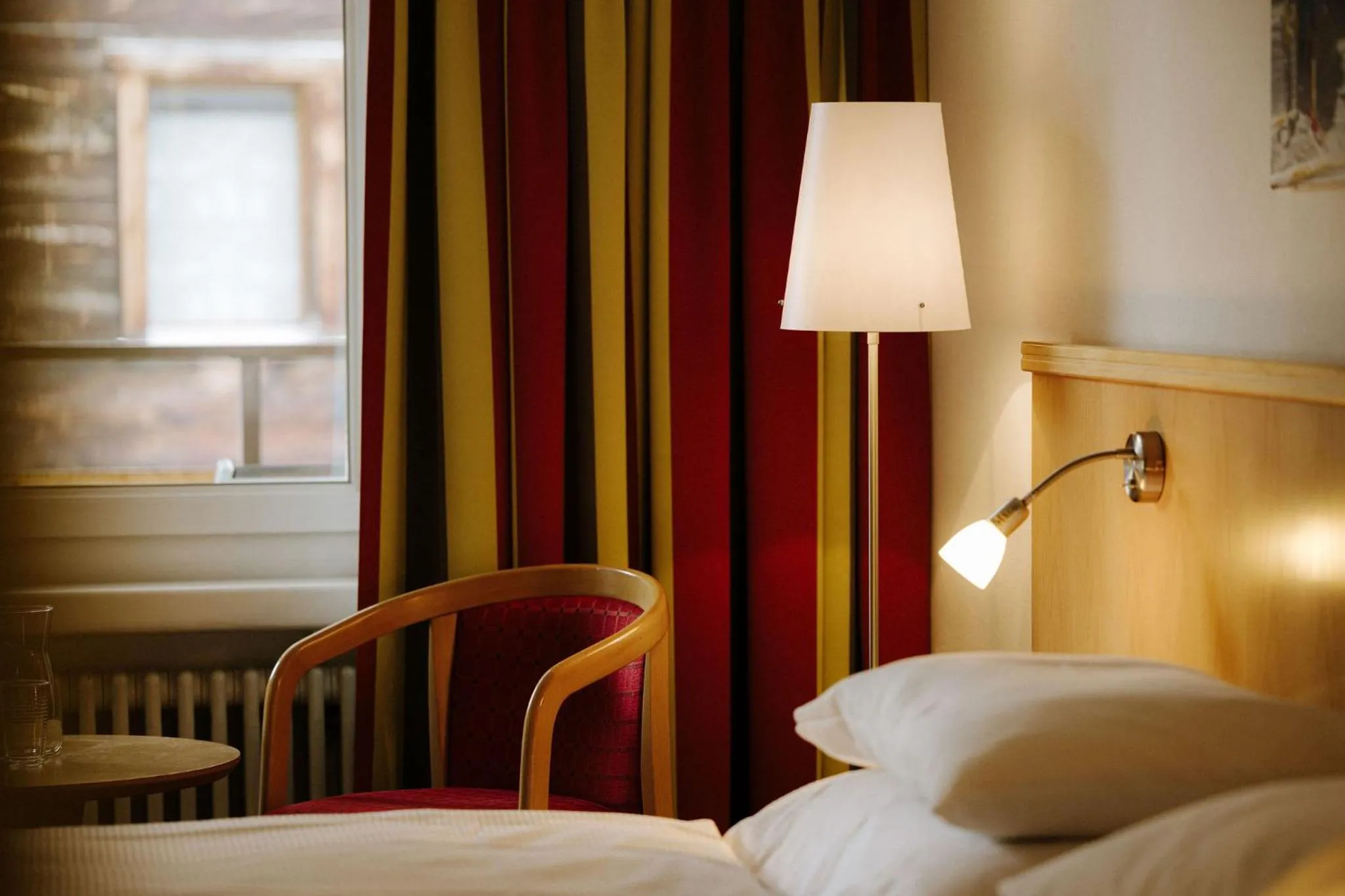 Bed in Alpine Hotel Perren