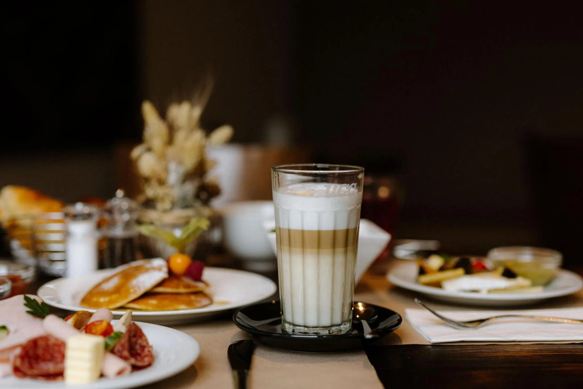 Breakfast in Alpine Hotel Perren