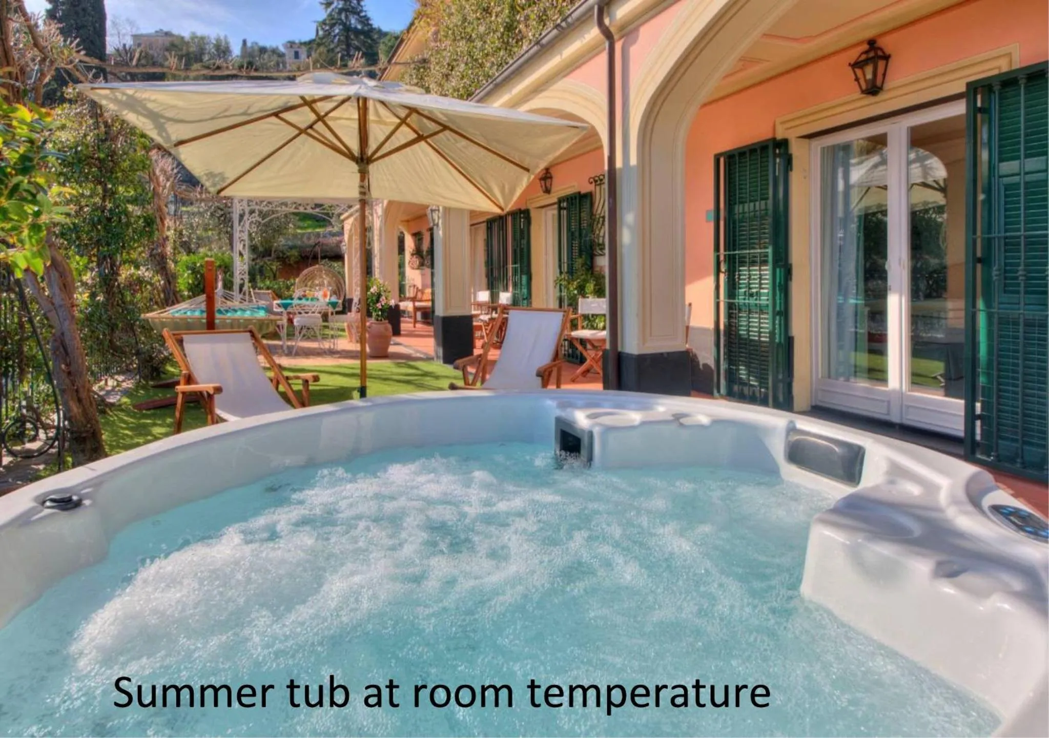 Hot Tub in Villa Mares - sea view, free garage