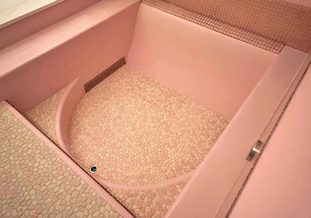 Bathroom in Villa Mares - sea view, free garage