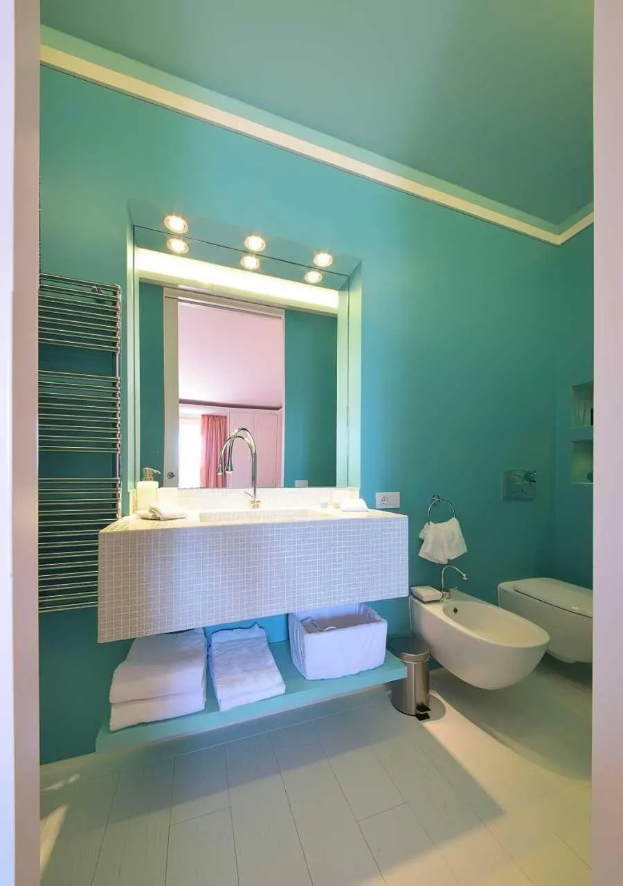 Bathroom in Villa Mares - sea view, free garage