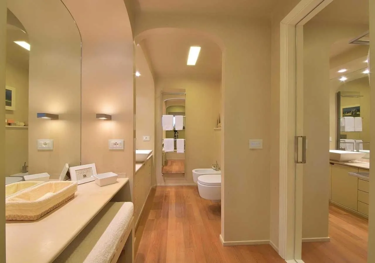 Bathroom in Villa Mares - sea view, free garage