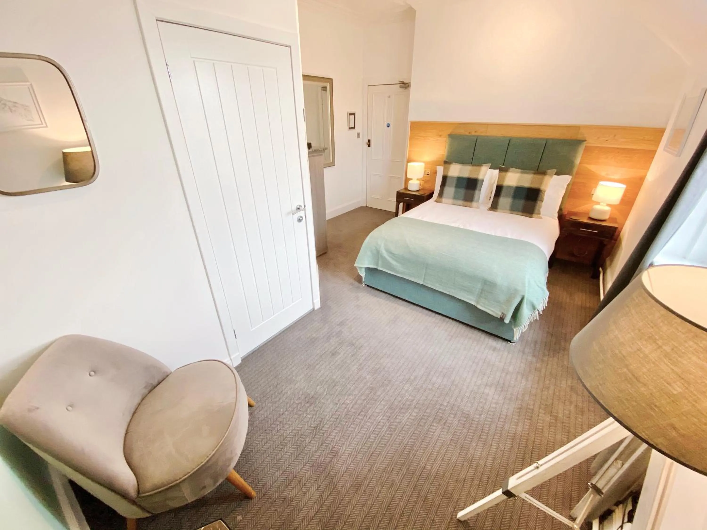 Bed in Ravenscraig Guest House