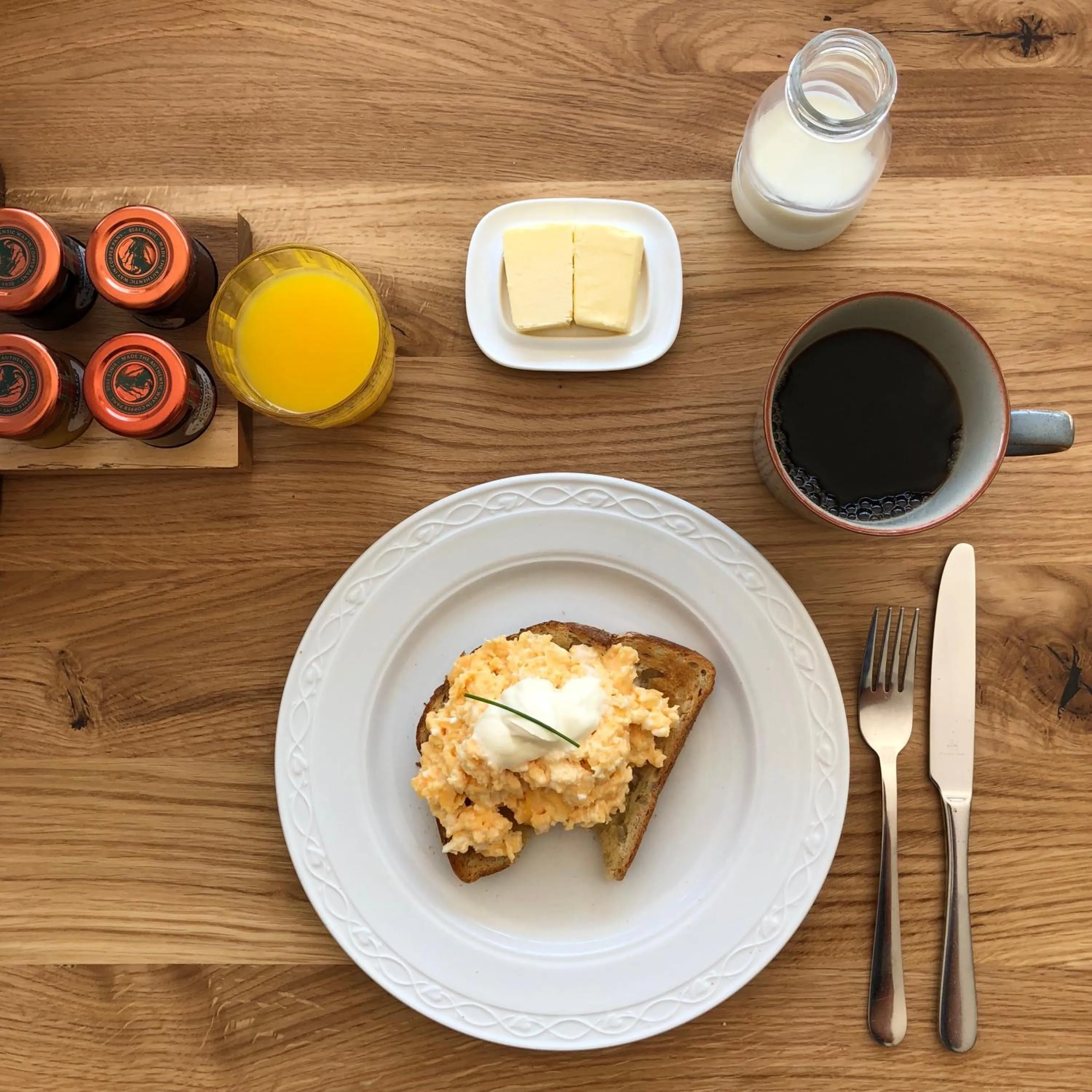 Food close-up in Ravenscraig Guest House