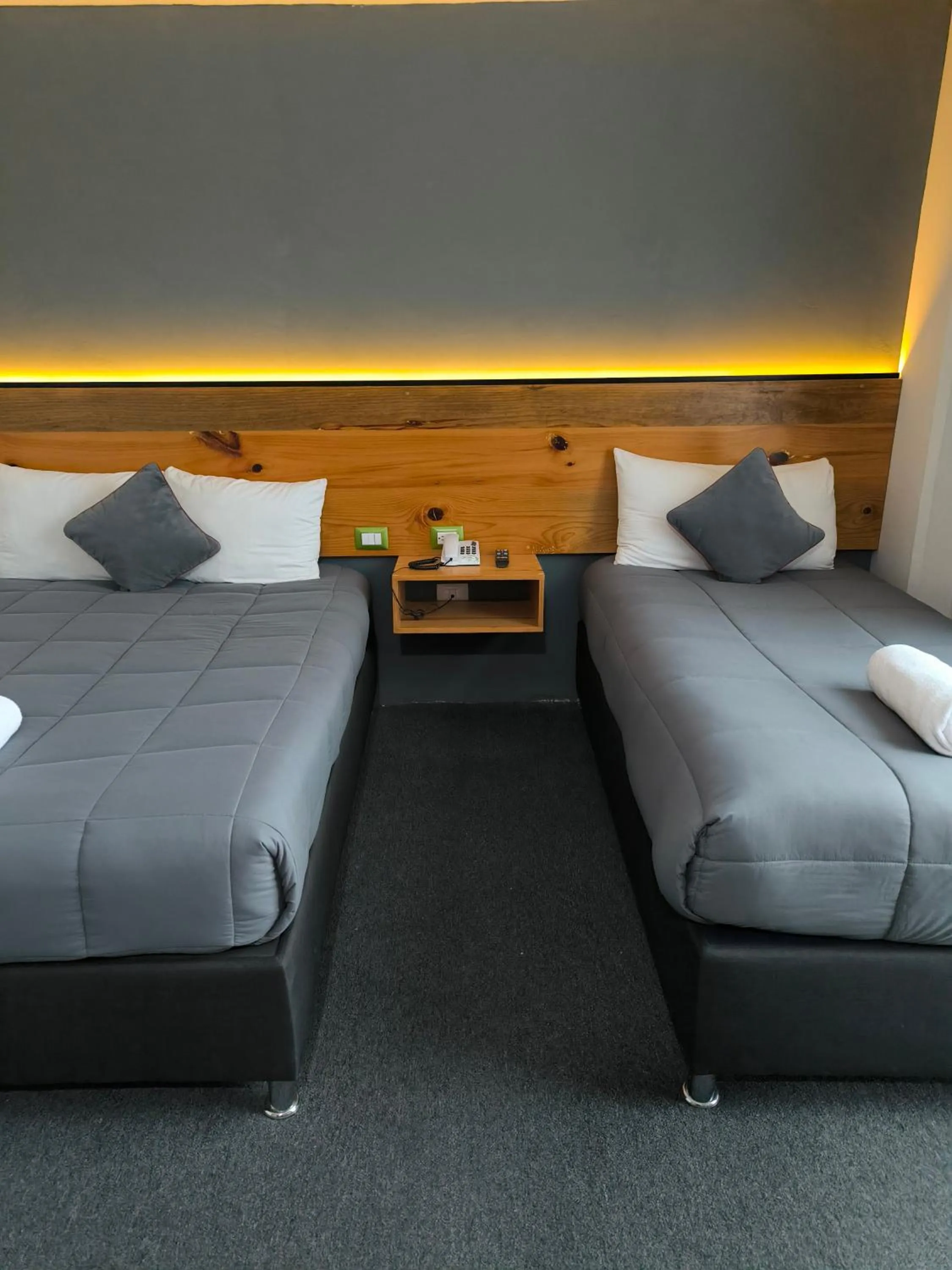 Bed in Hotel Brisas Express