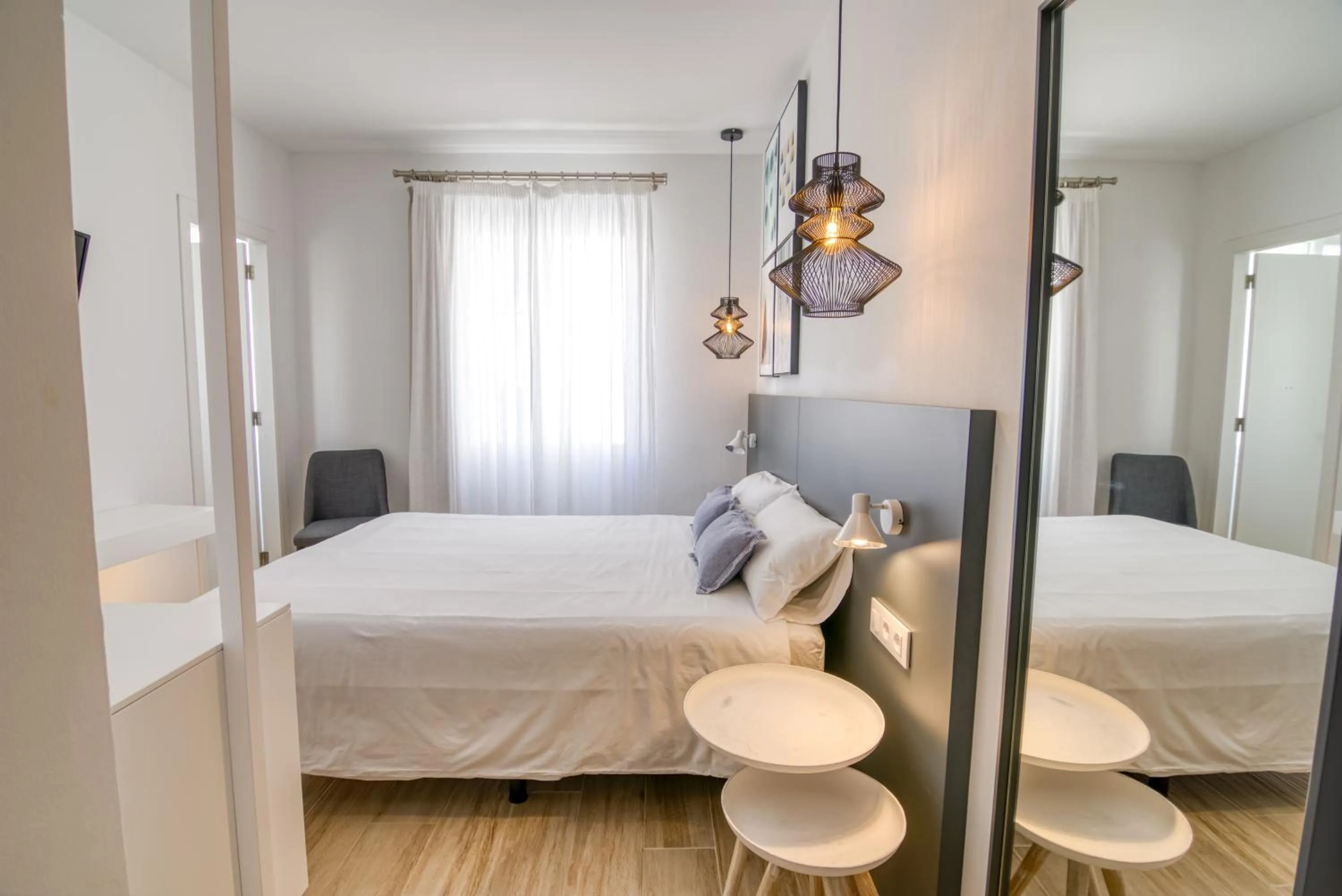 Bedroom, Bed in Hostal La Isla