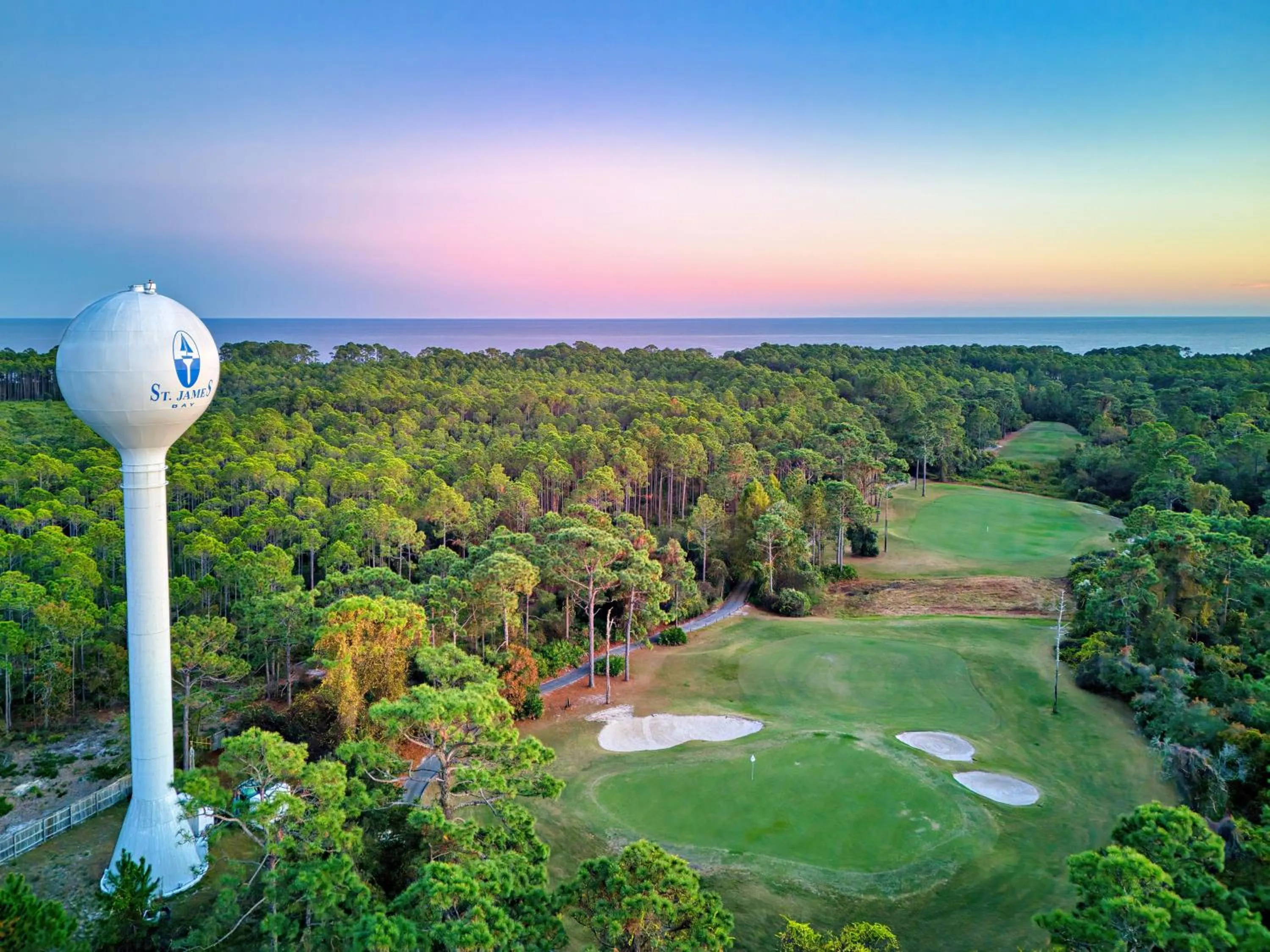 Sunrise in St James Bay Golf & Pickleball Resort
