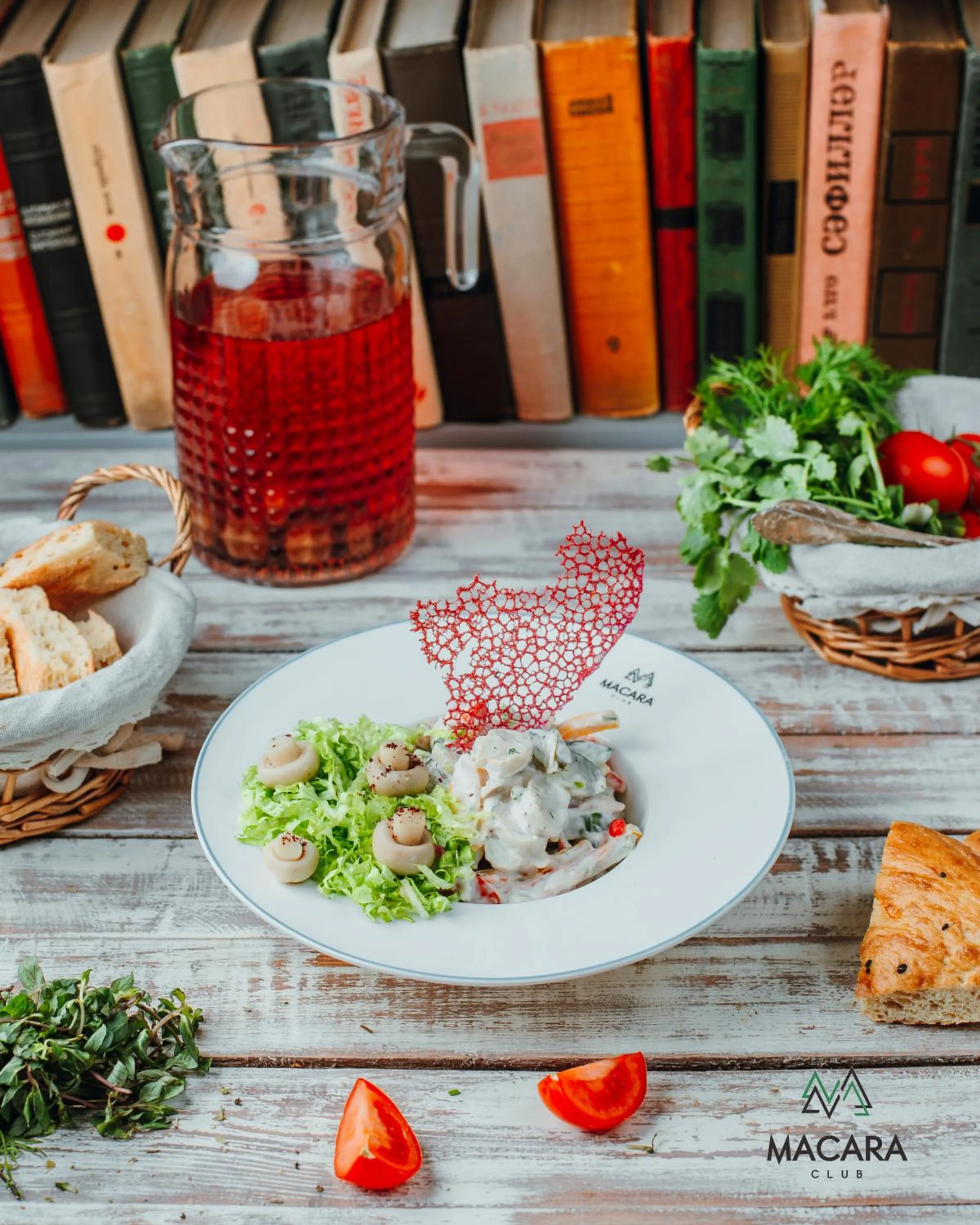 Food in Macara Village Resort