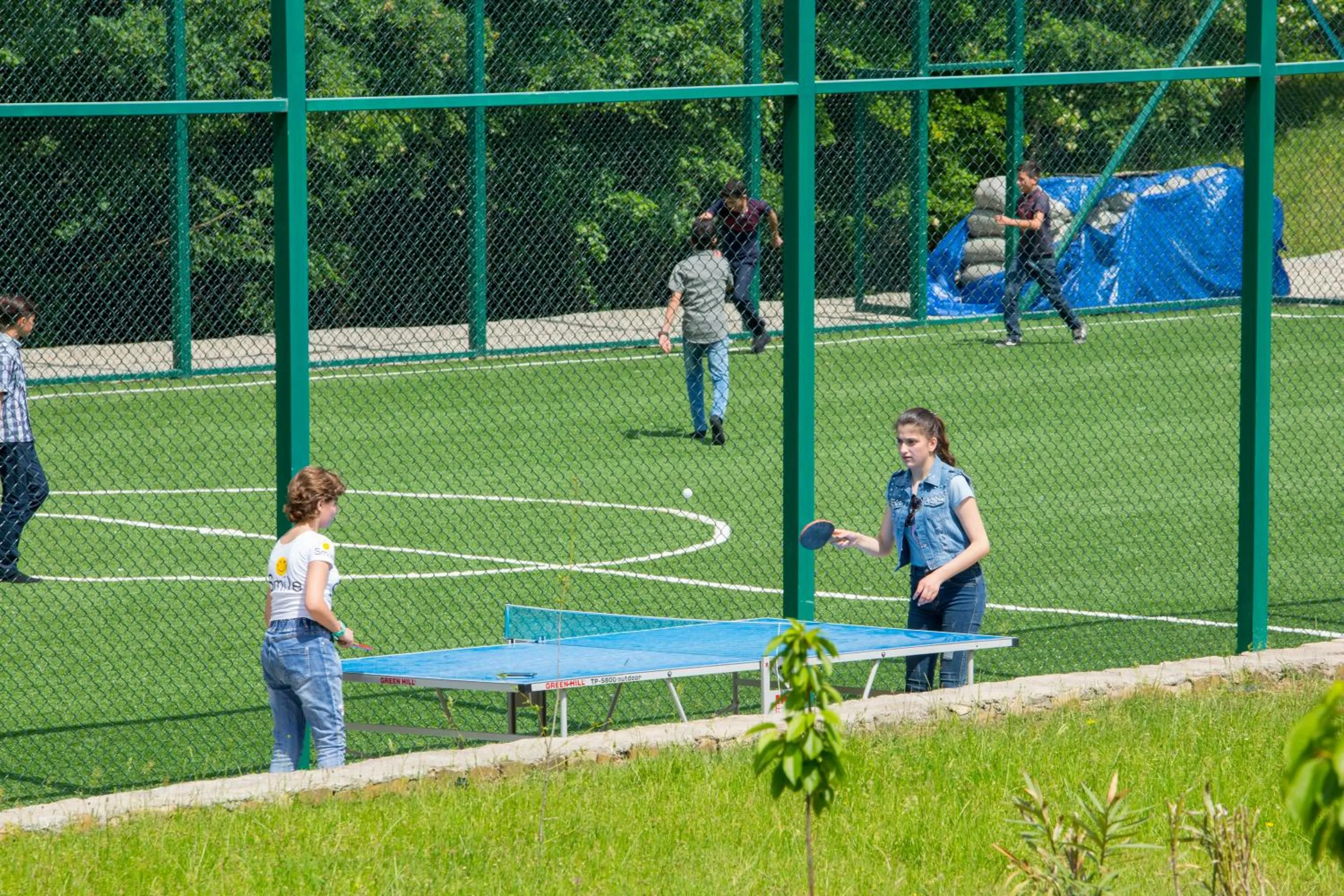 Table tennis in Macara Village Resort