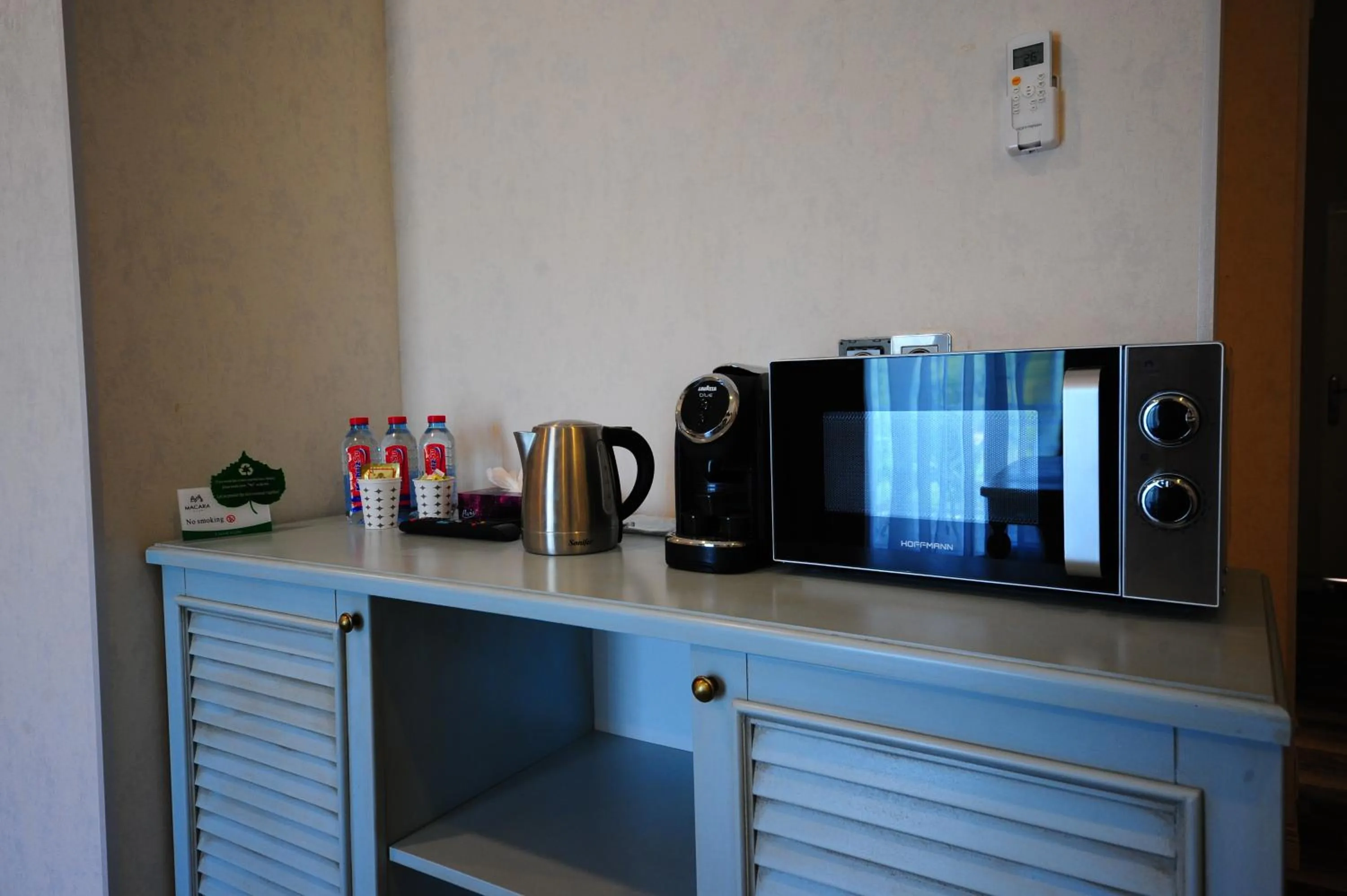 Coffee/tea facilities in Macara Village Resort
