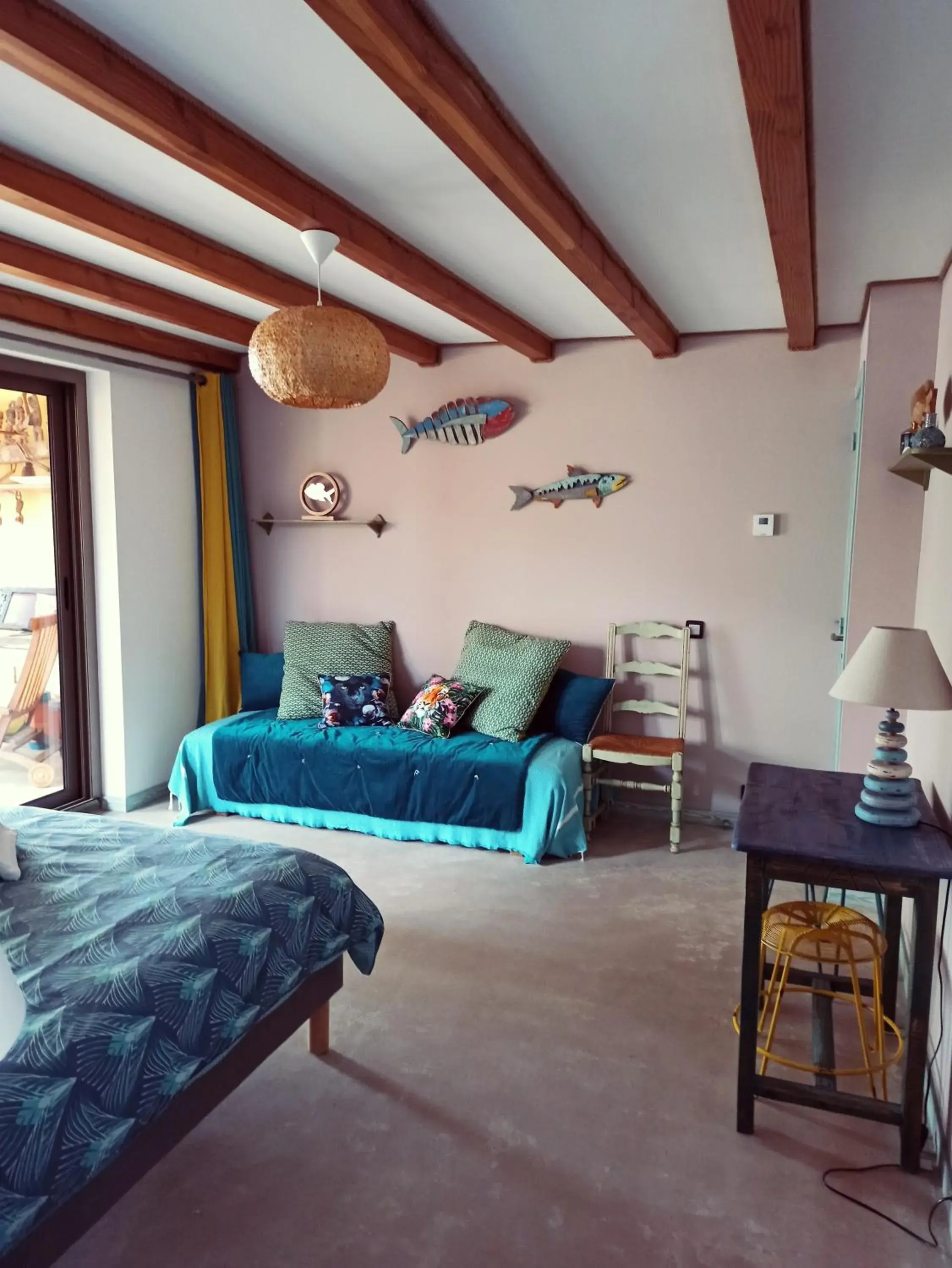 Deluxe Double Room with Balcony and Sea View in Ô Rêves Ailleurs Deluxe Double Room with Balcony and Sea View in Ô Rêves Ailleurs