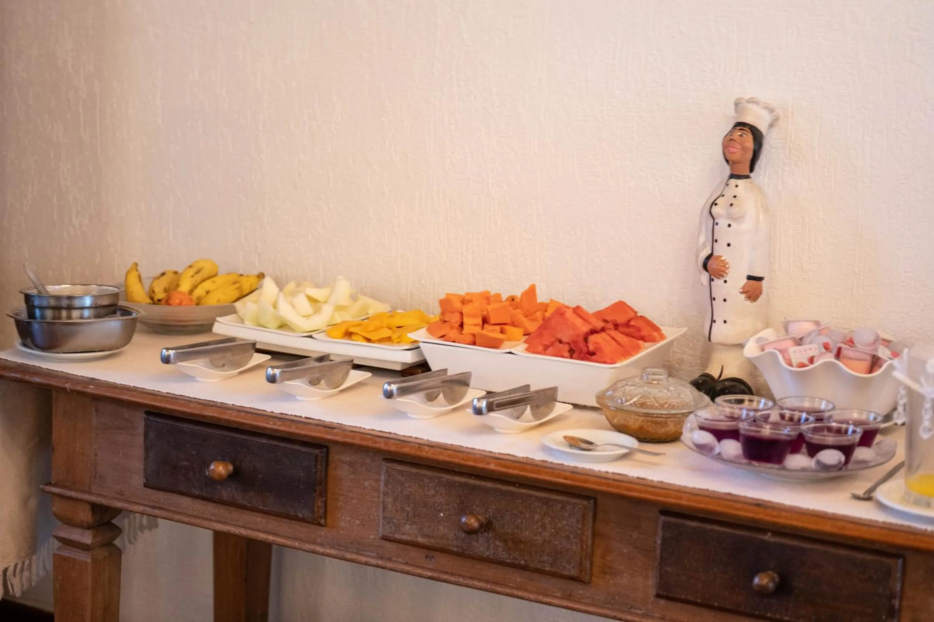 Breakfast in Pousada Rotunda