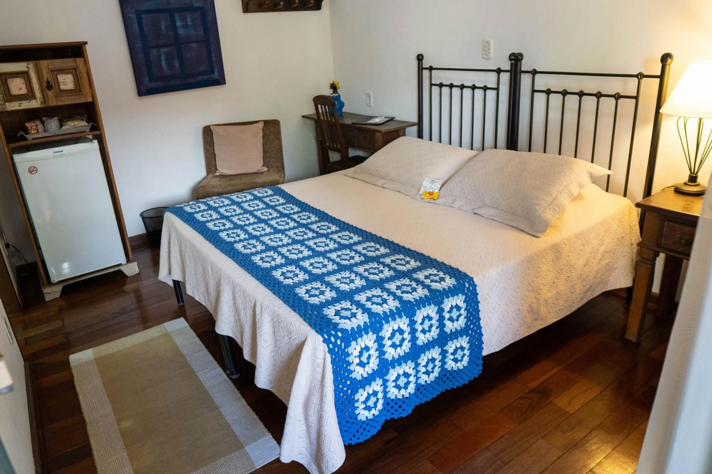 Bed in Pousada Rotunda