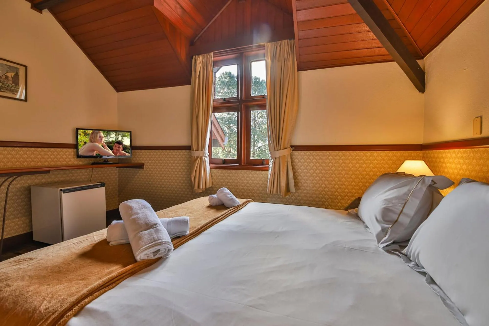 Bed in Esquilo Hotel