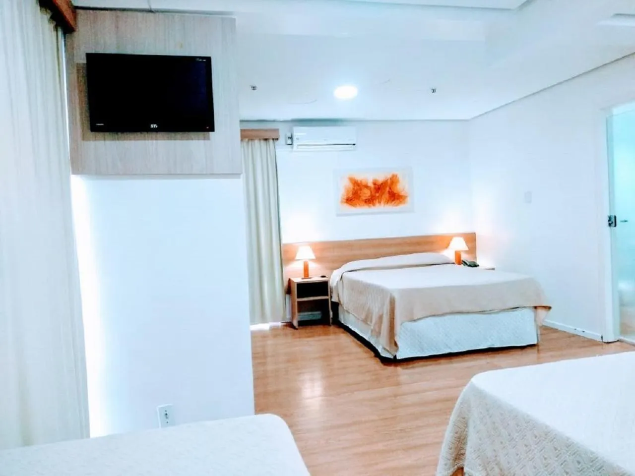 Bed in Hotel Dan Inn Express Porto Alegre by Nacional Inn -Próximo à Arena do Grêmio, Parque Harmonia e Réveillon na Orla do Guaíba