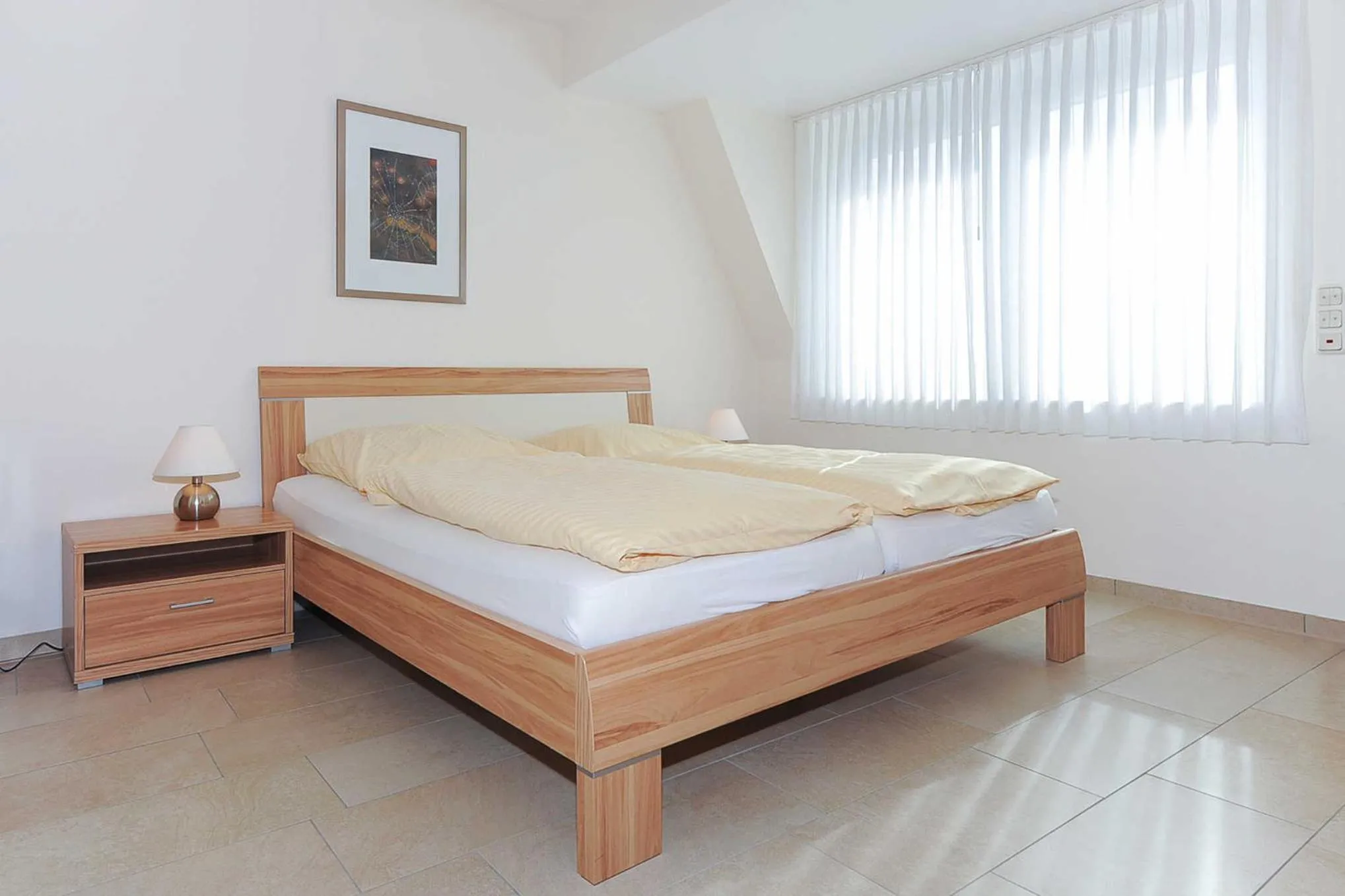 Bed in Residenz am Hafen