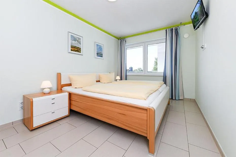 Bed in Residenz am Hafen