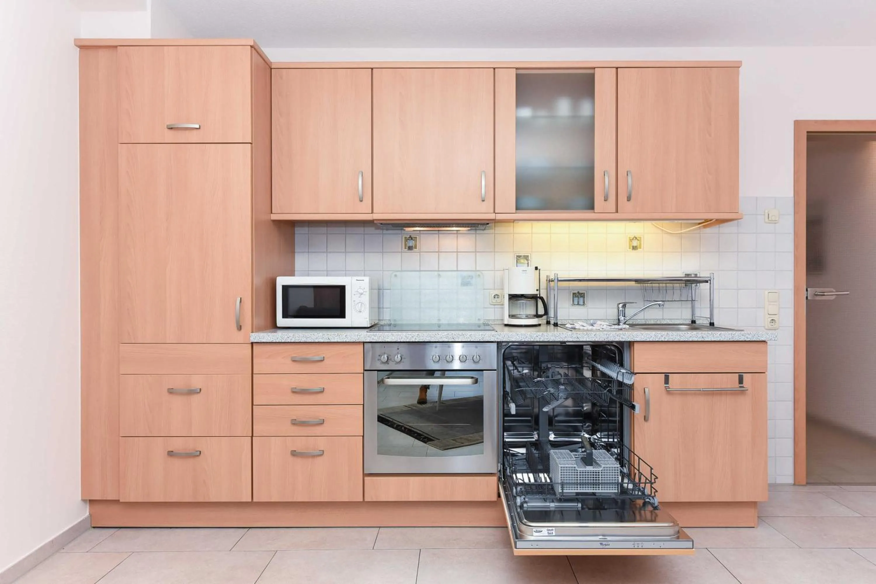 Kitchen or kitchenette in Residenz am Hafen