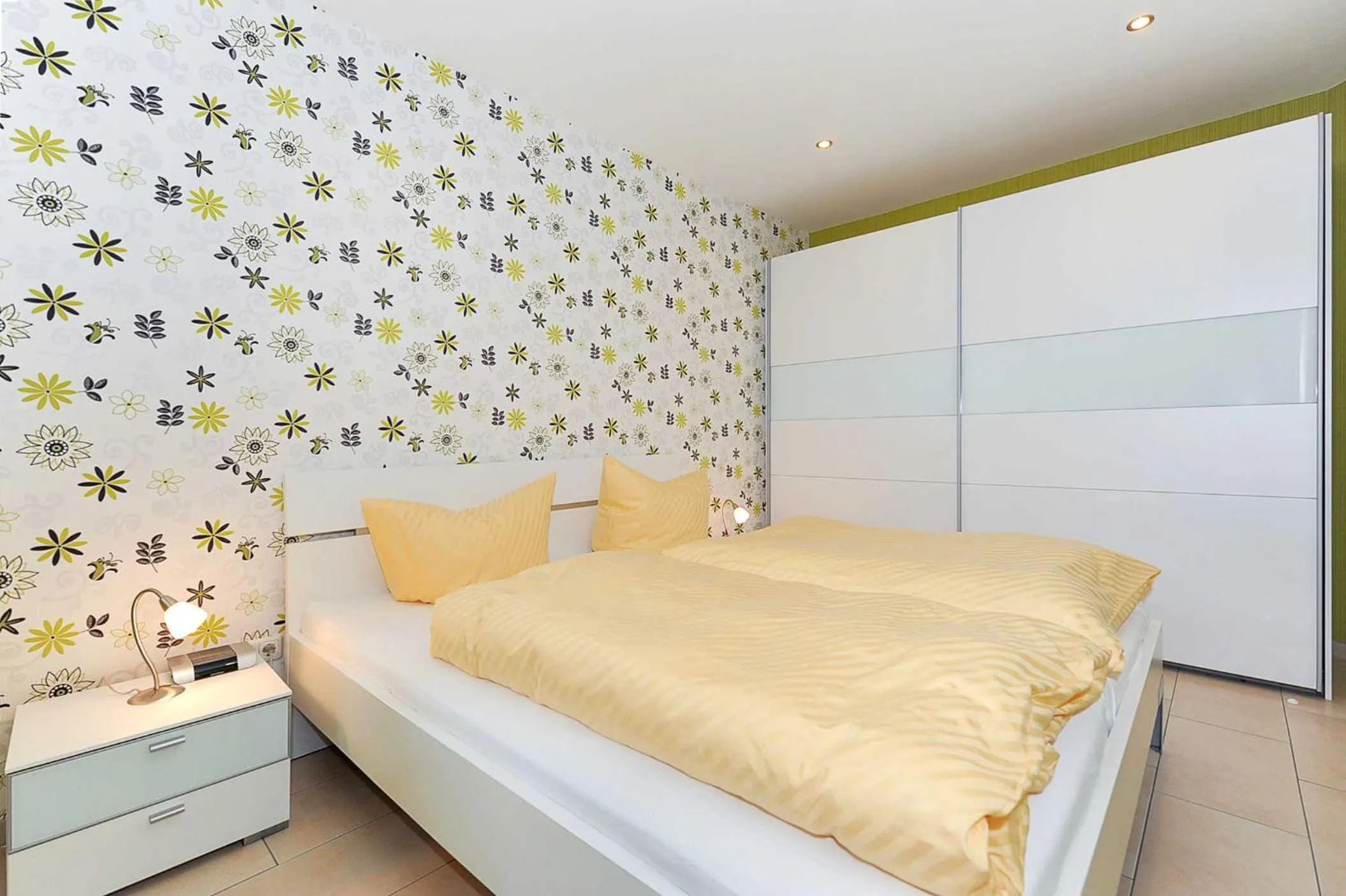 Bed in Residenz am Hafen
