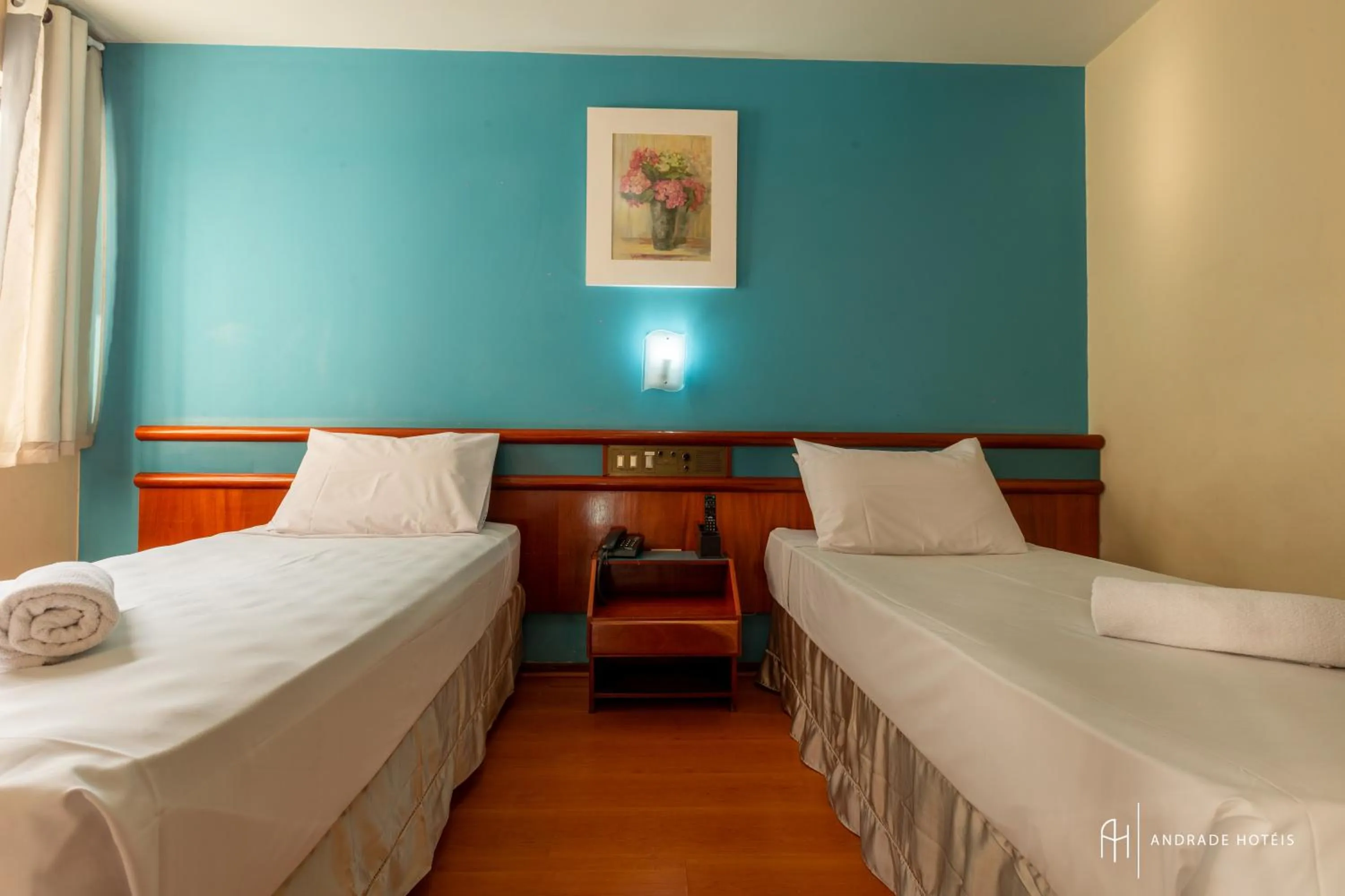 Bed in Rede Andrade Mercado Hotel