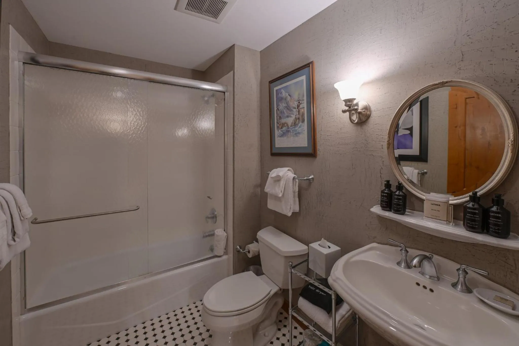 Bathroom in The Lodge at Mountaineer Square