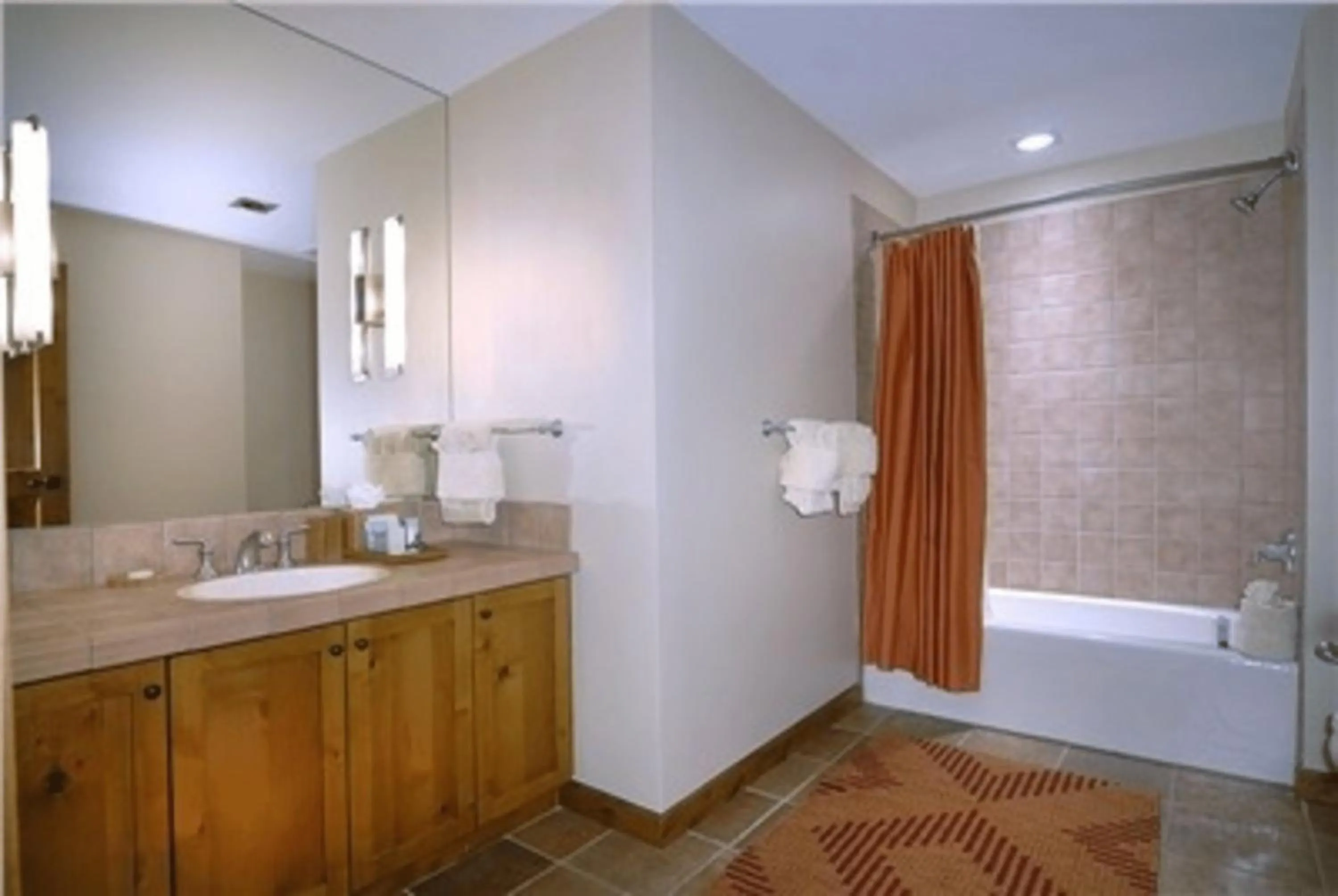 Bathroom in The Lodge at Mountaineer Square
