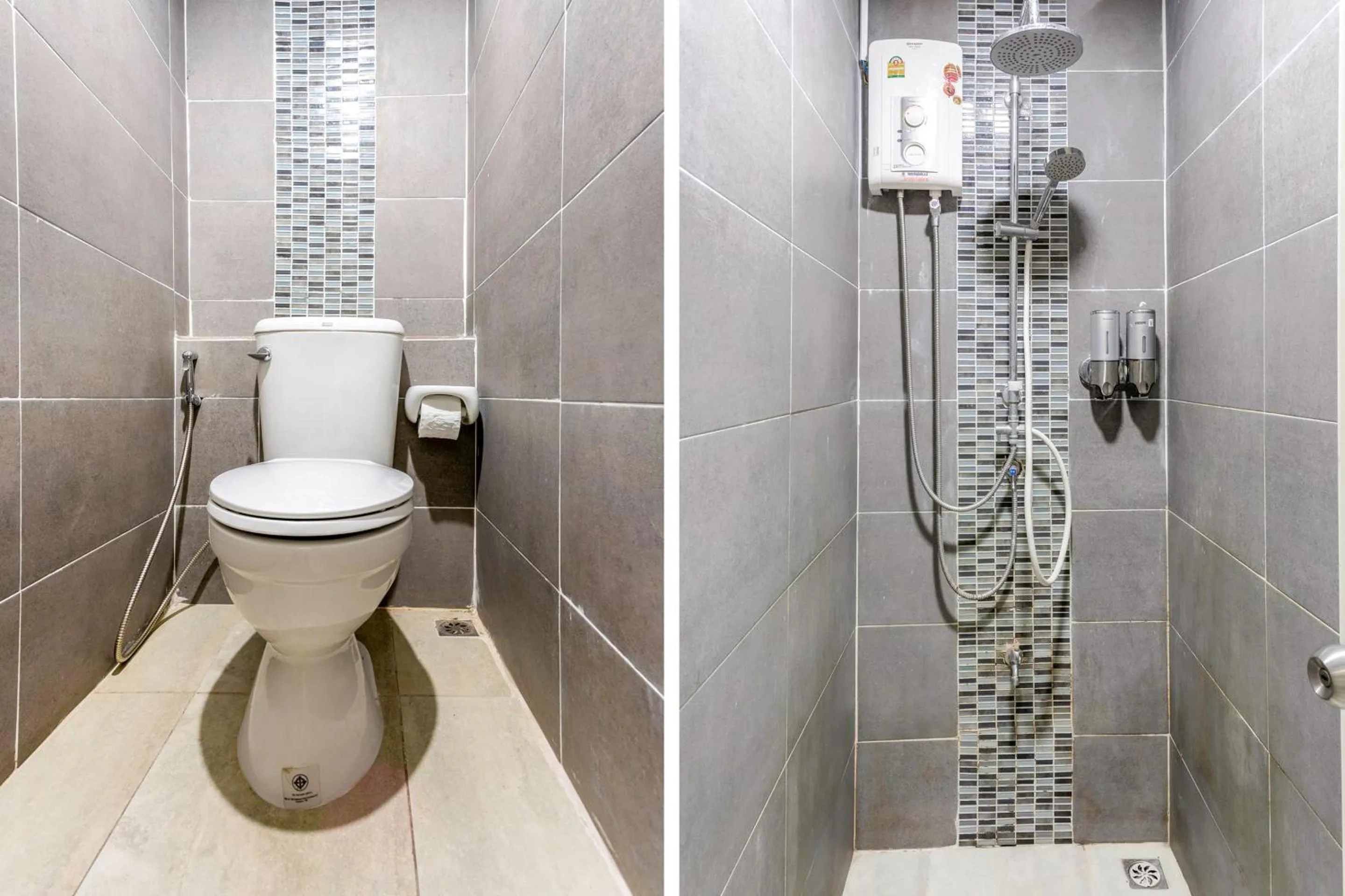 Bathroom in OYO 928 Leaf Hostel